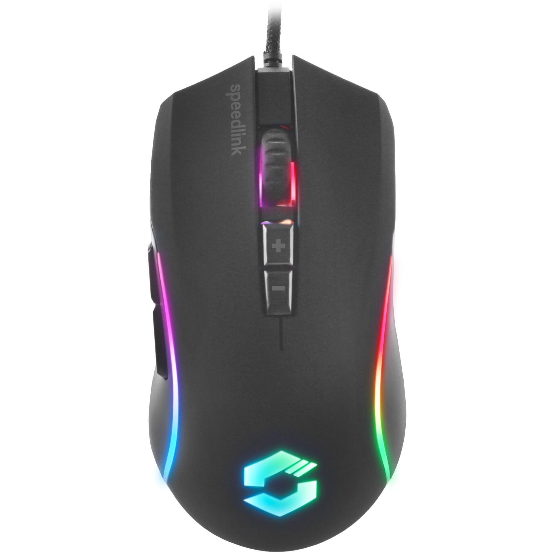 Gaming-Maus, RGB-Beleuchtung, Verkabelt, Scrollrad, Ergonomisch