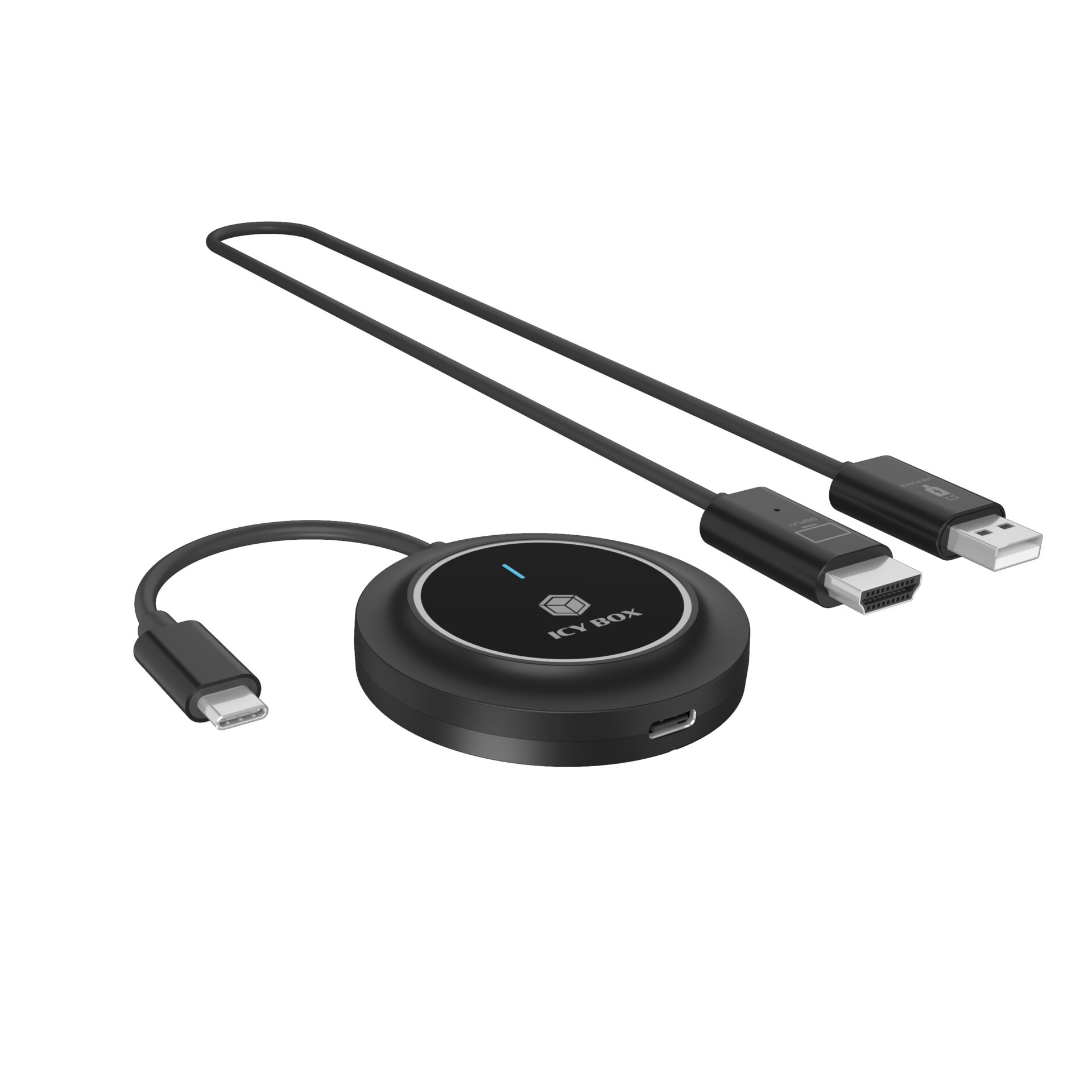 USB-C-Hub, HDMI-Adapter, IGY-Box, Drahtlosanzeige, Ladeplatte
