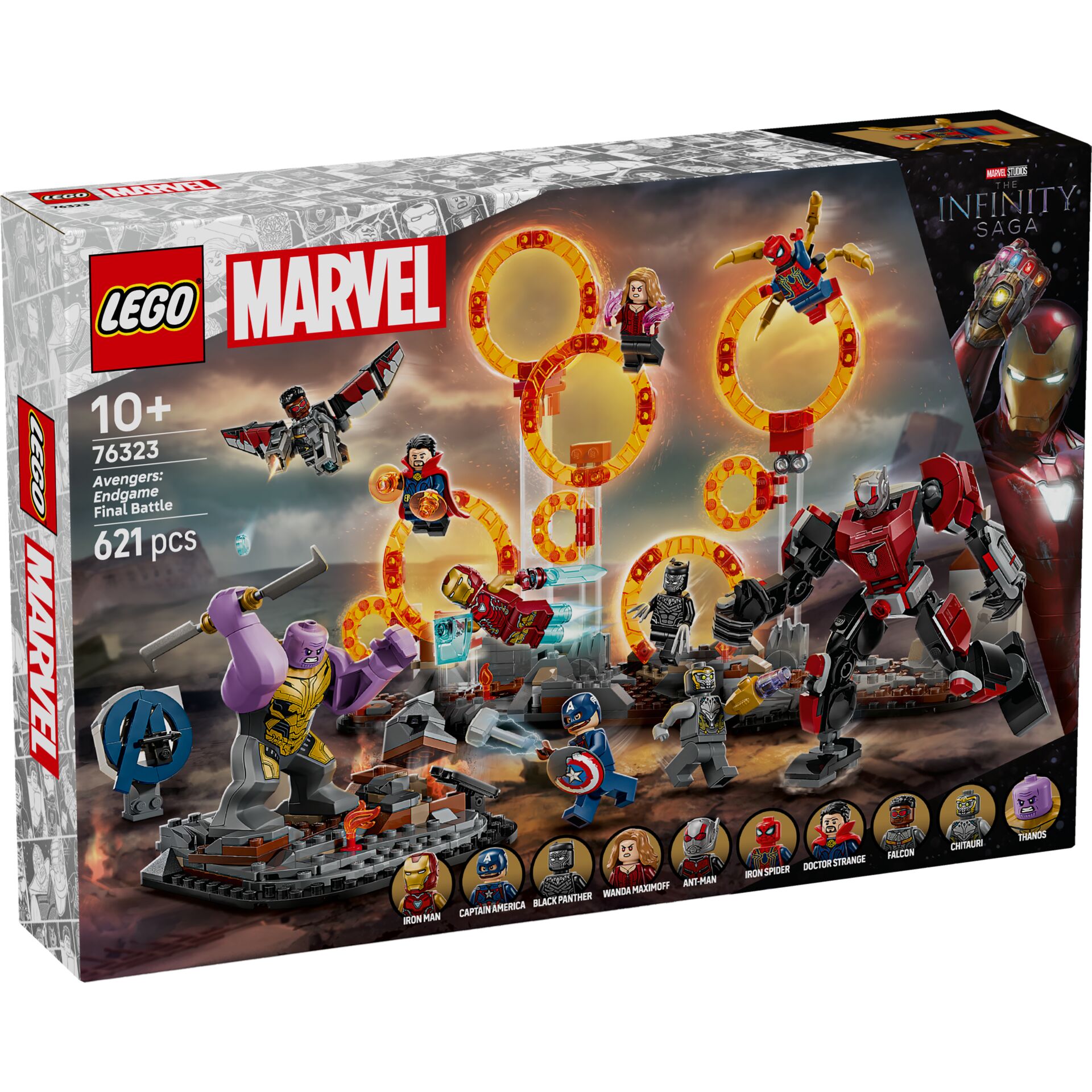 Lego, Marvel, Bauwerk, Avengers, Set 621 pcs