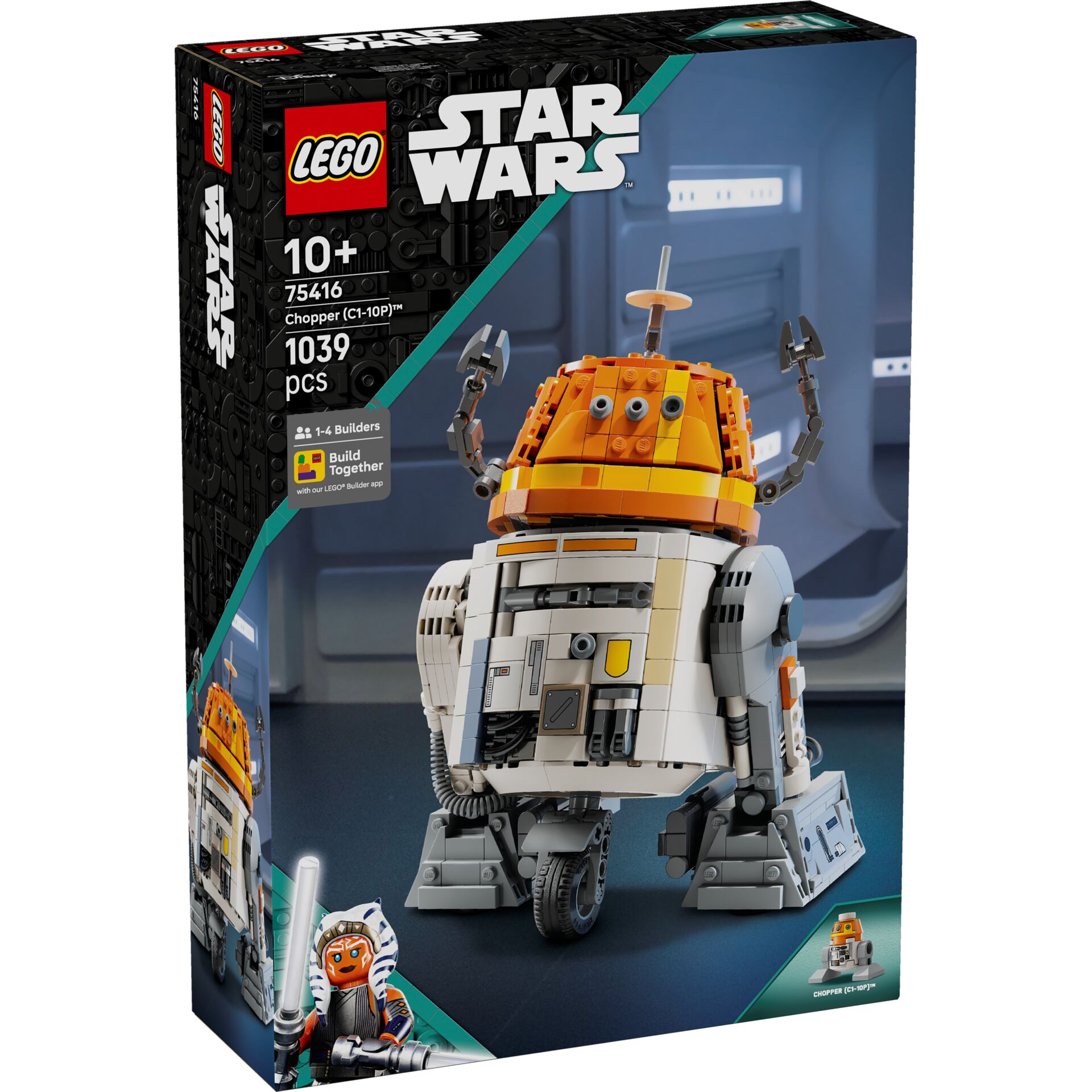 Star Wars, LEGO, Chopper, R2-D2, Klappbares Baukasten
