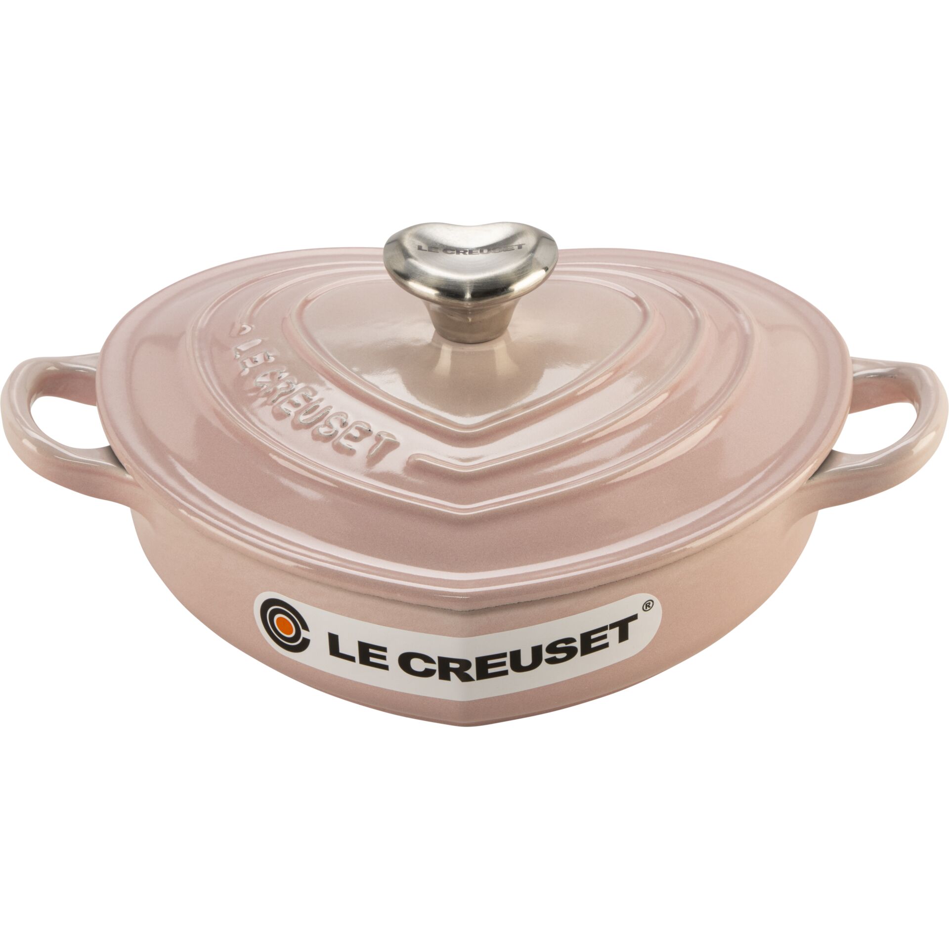 eisenpfanne, auflauf, gedeckt, rosa, Le Creuset