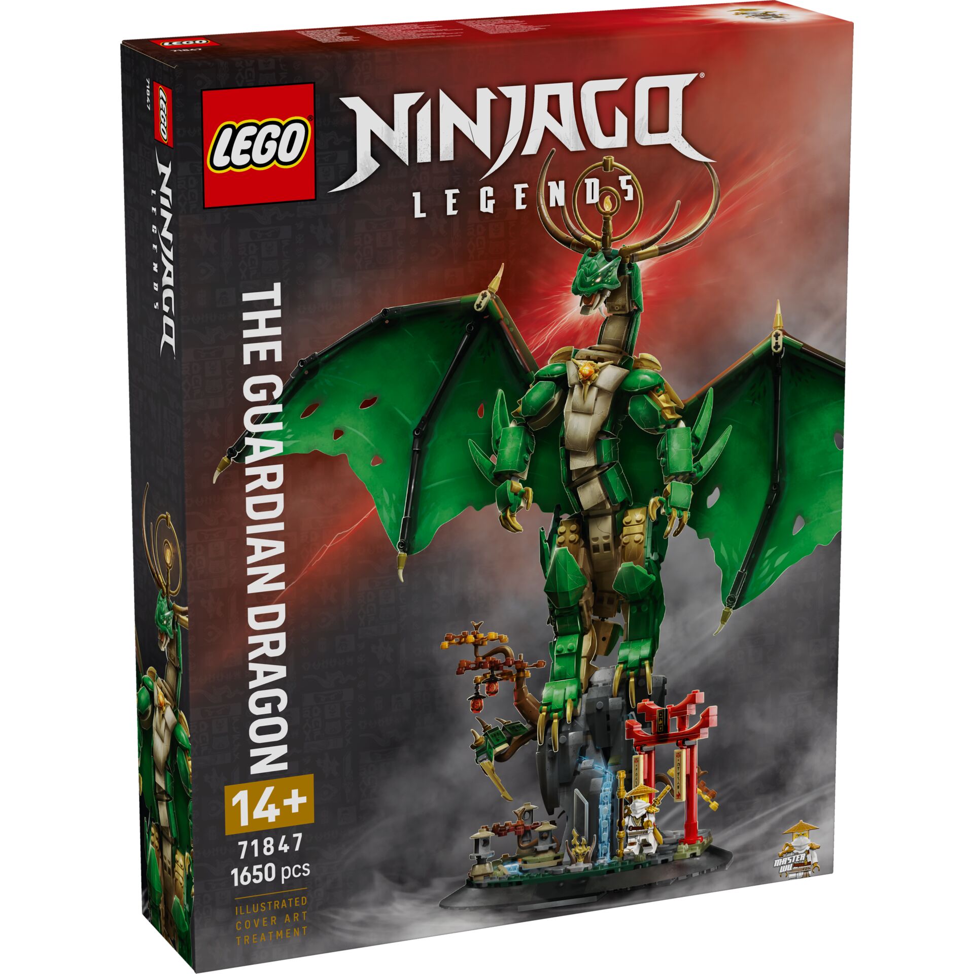 Ninjago, Legenden, Drache, Flügel, Figurenbausatz