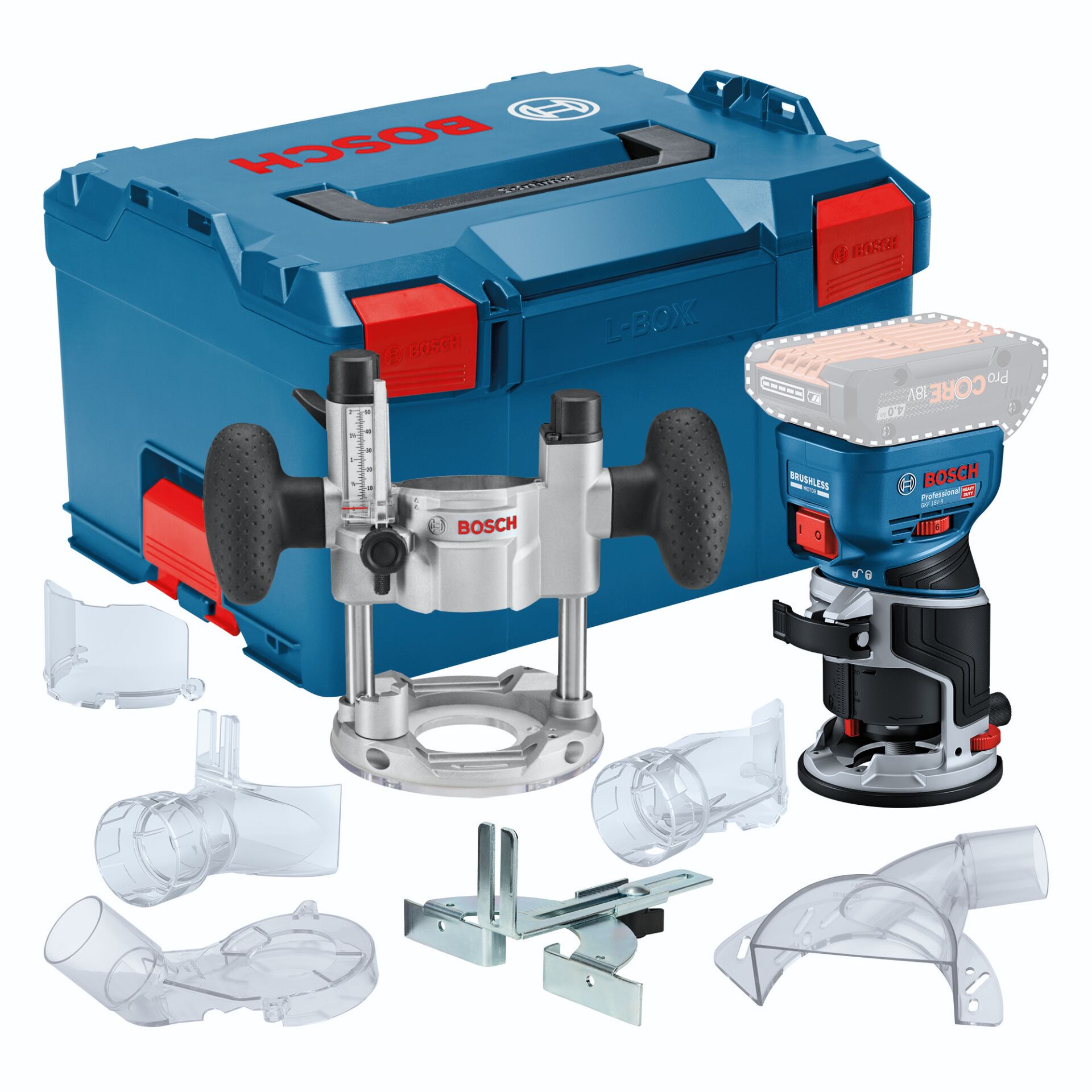 Bosch GKF 18V-8  Akku-Kantenfräse
