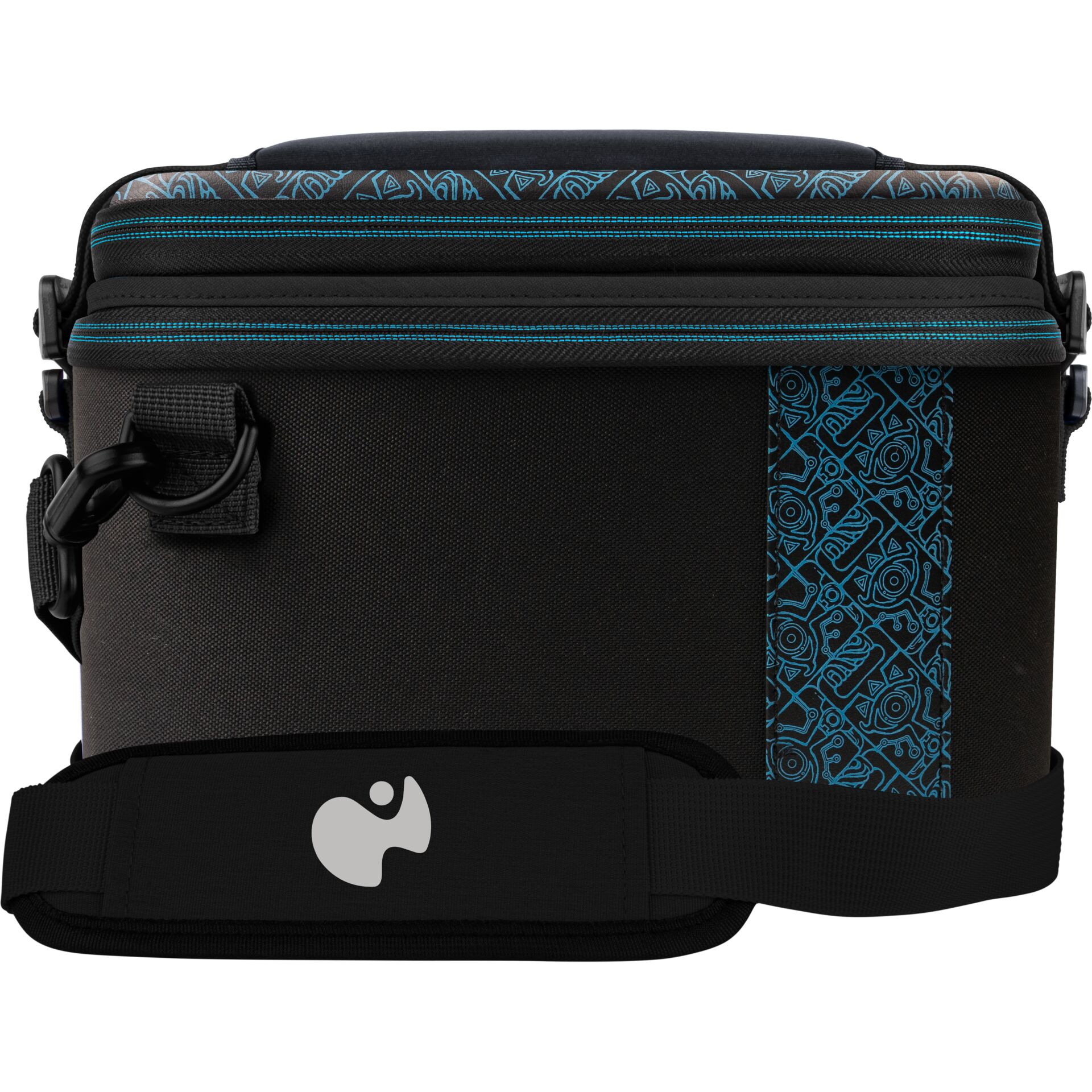 tasche, kamera-tasche, schwarz, strap, reissverschluss