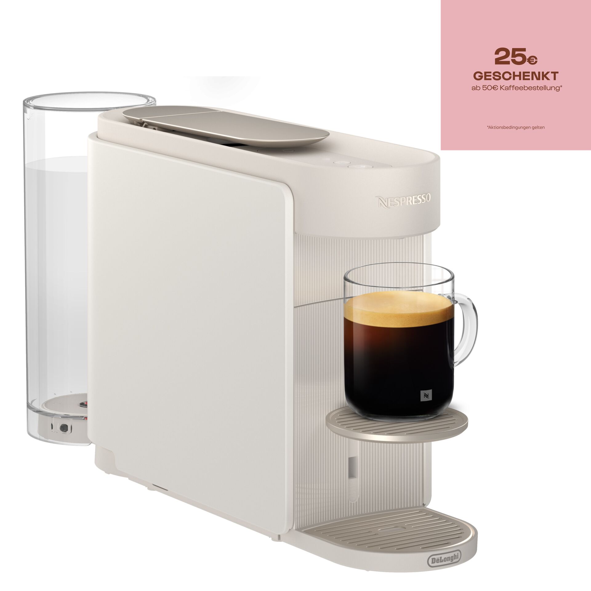 Kaffeemaschine, Espressomaschine, Einzelpad, Milchaufschäumer, Kaffeeausgabe, Kaffeemaschine, Kapselmaschine, Nespresso, Espresso, Becherhalter, Kaffeemaschine, Ein-Knopf-Spezial, Pulverkaffeemaschine, Kaffeeauslauf, Espresso-Tank