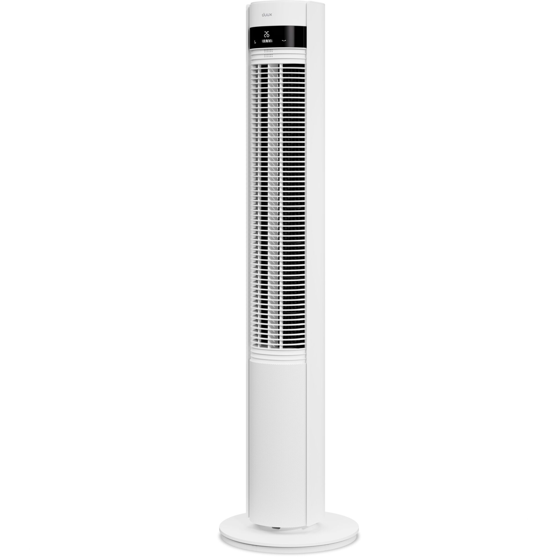 Ventilator, Turmventilator, Weiß, verstellbar, Standfußventilator