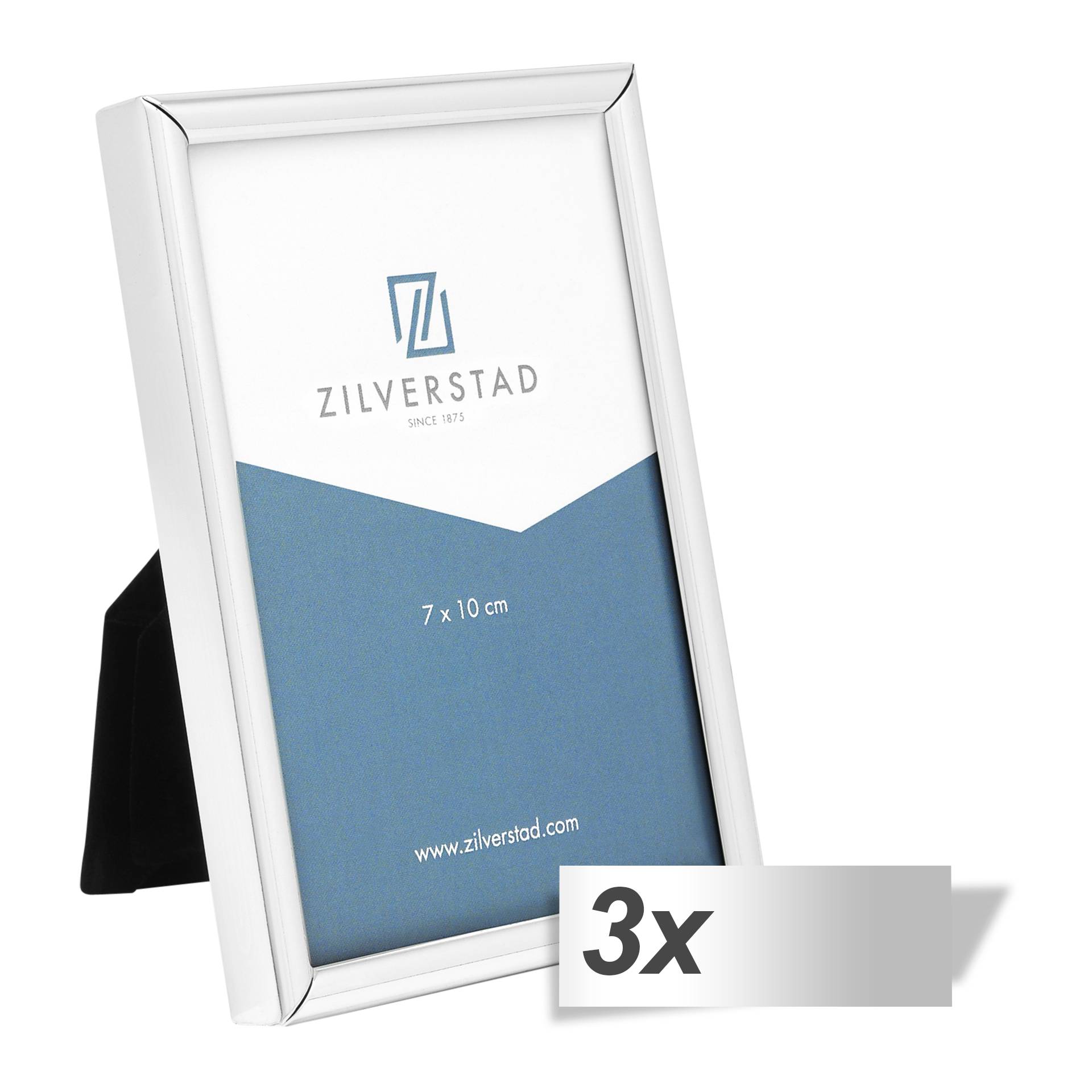 3x1 Zilverstad Sweet Memory 7x10  Metall Portrait glänzend 6149231
