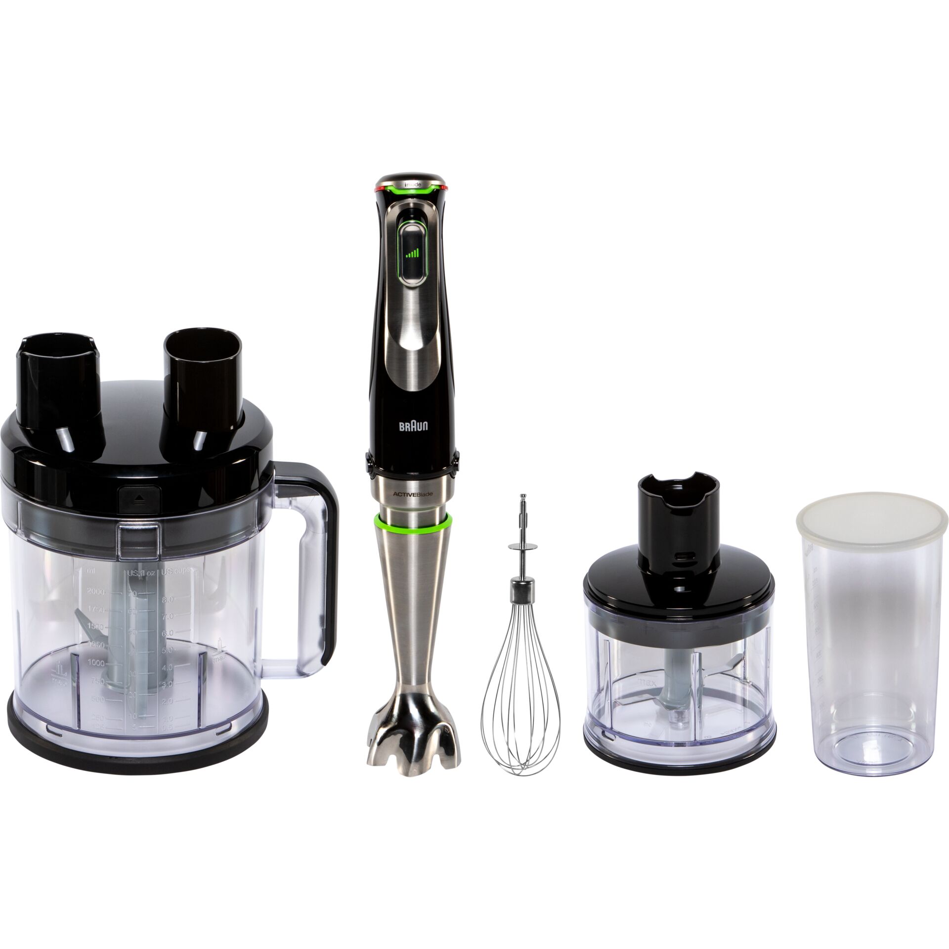 Küchenmaschine, Schneideaufsatz, Blender, Schneebesen, Mixer