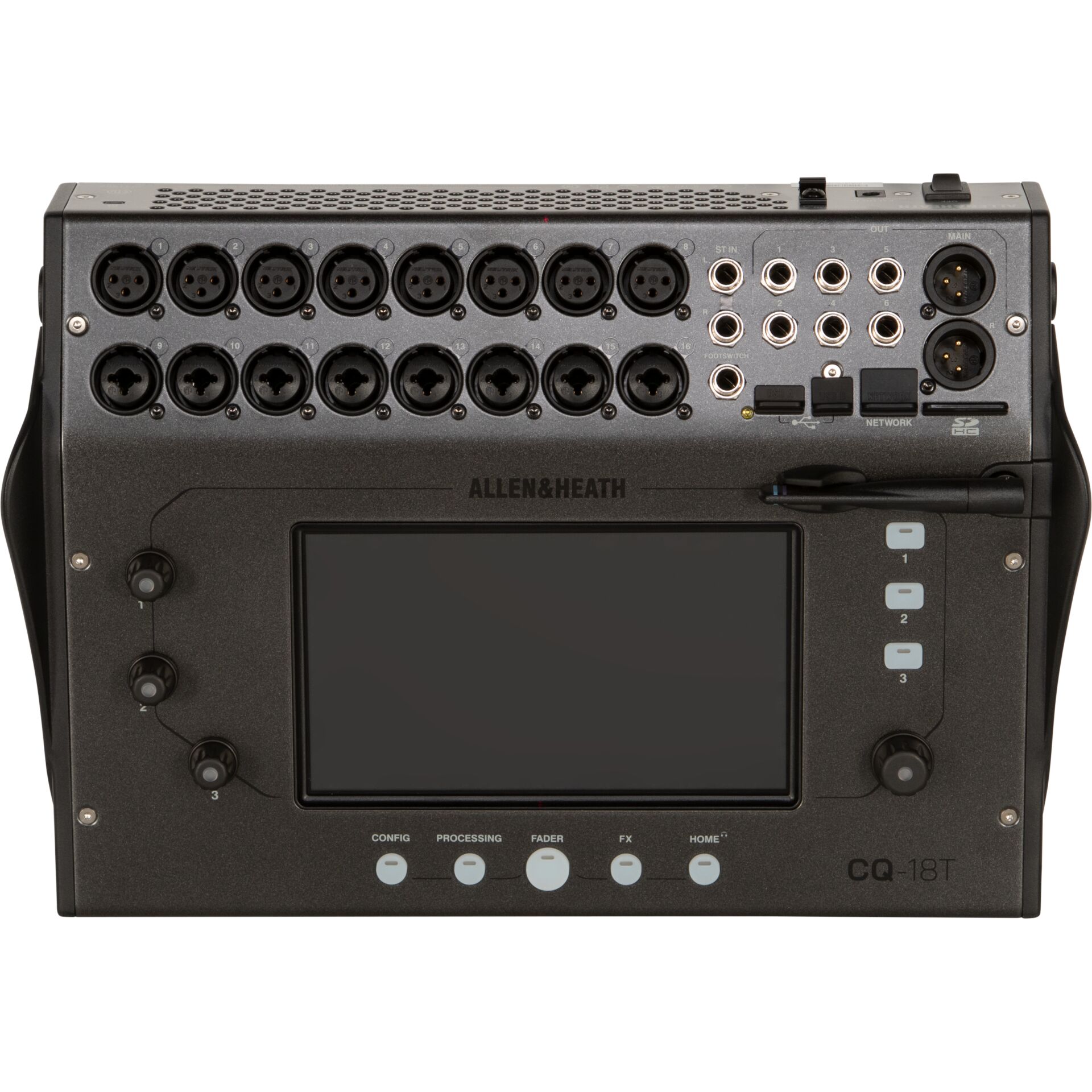 Feldrekorder, Video-Prozessor, RACK-Mount, Touchscreen, Multipleingangs
