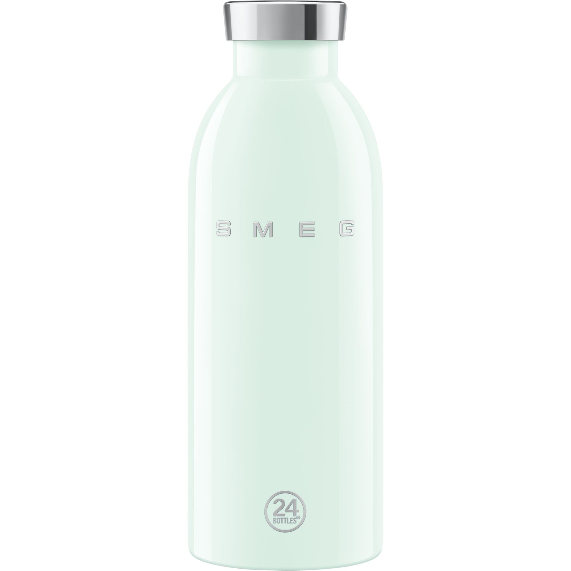 Wasserflasche, wiederverwendbare Flasche, Edelstahl, Mintgrün, 24 Bottles