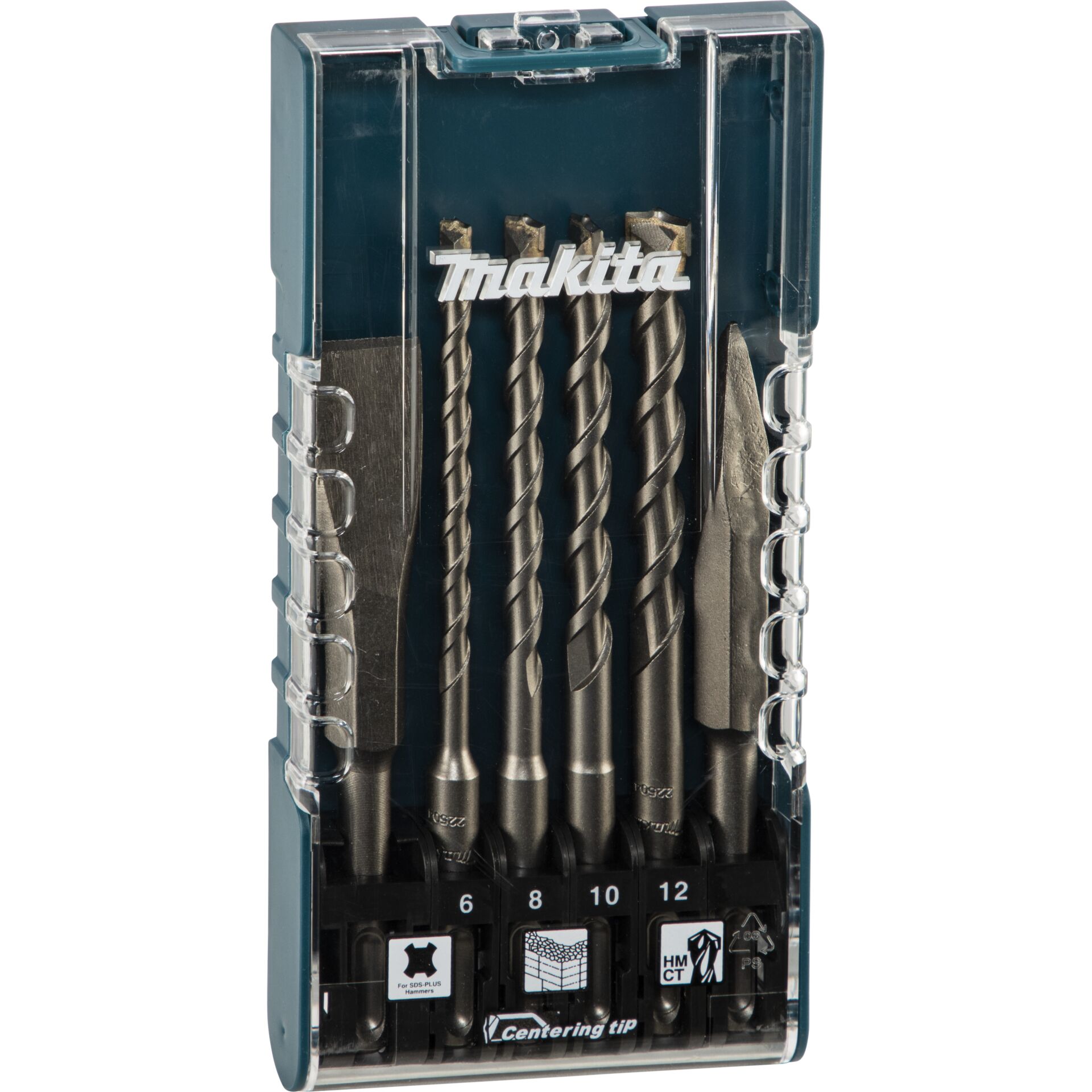 Bohrerset, Bohrer, HSS-Bohrer, Blechbohrer, 4-teiliges Set