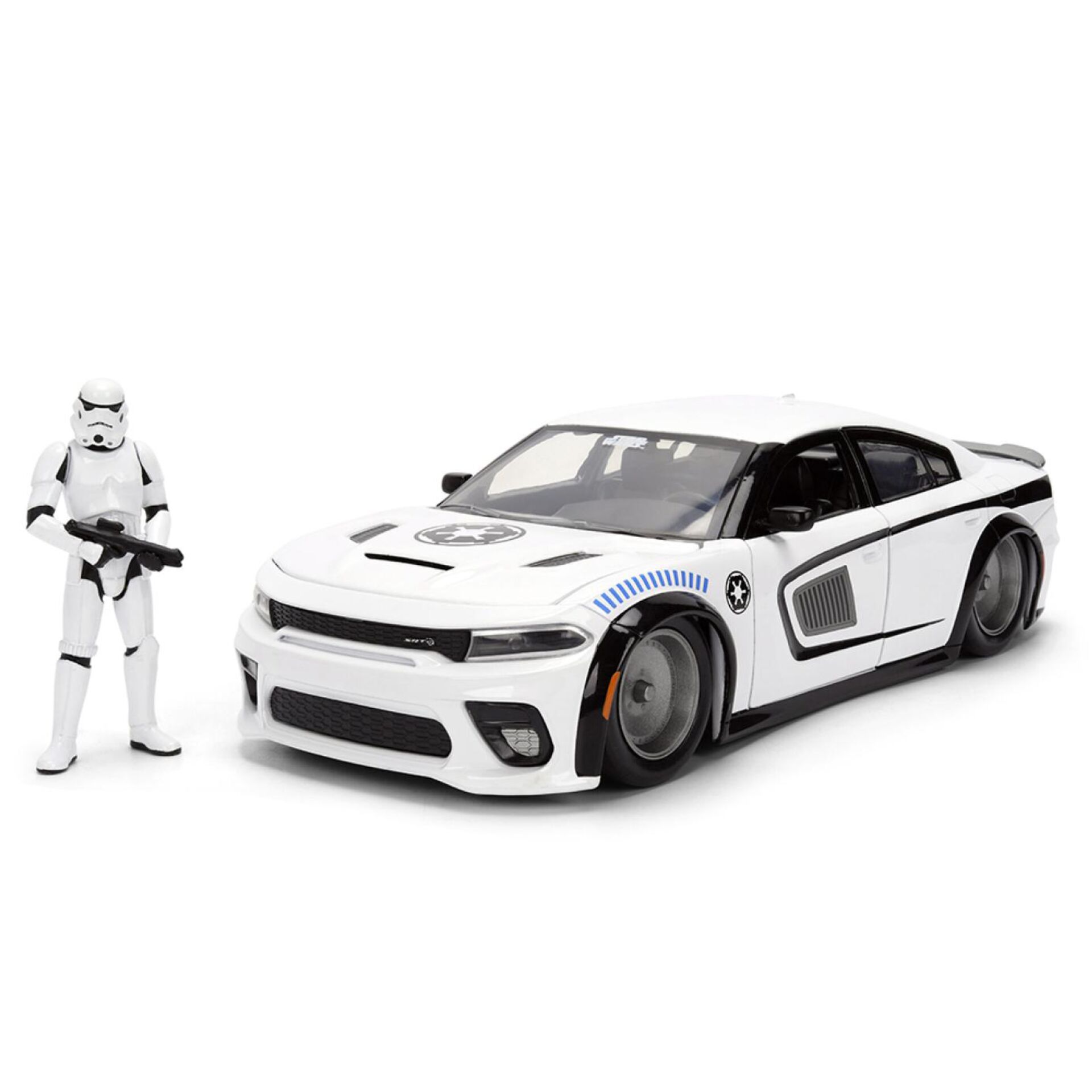 Spielzeugauto, Star Wars, Stormtrooper, Detailgetreues Modell, weiße Karosserie