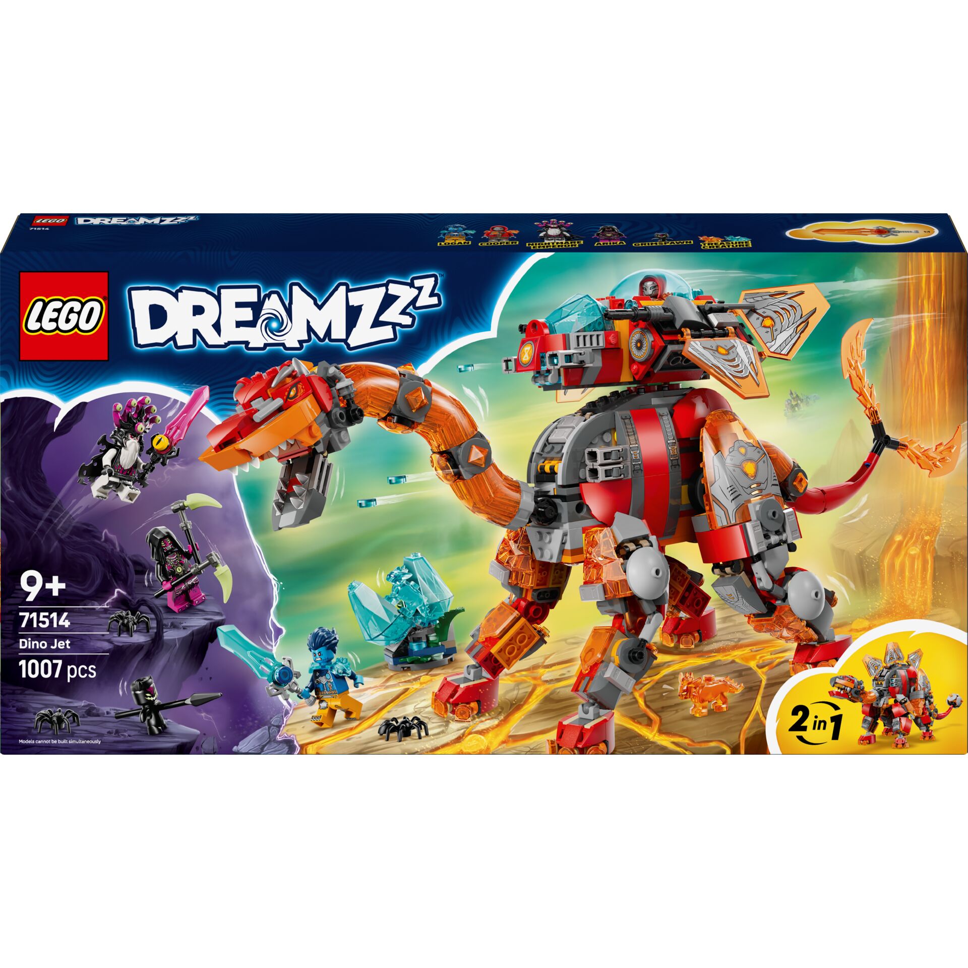 Lego, Dreamzzz, Dino Jet, Drache, Roboter