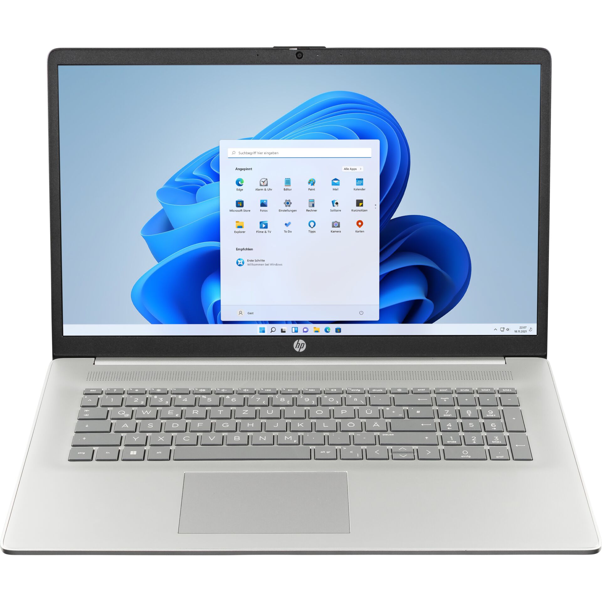 laptop, Notizbuch, Windows, Silber, Tastatur