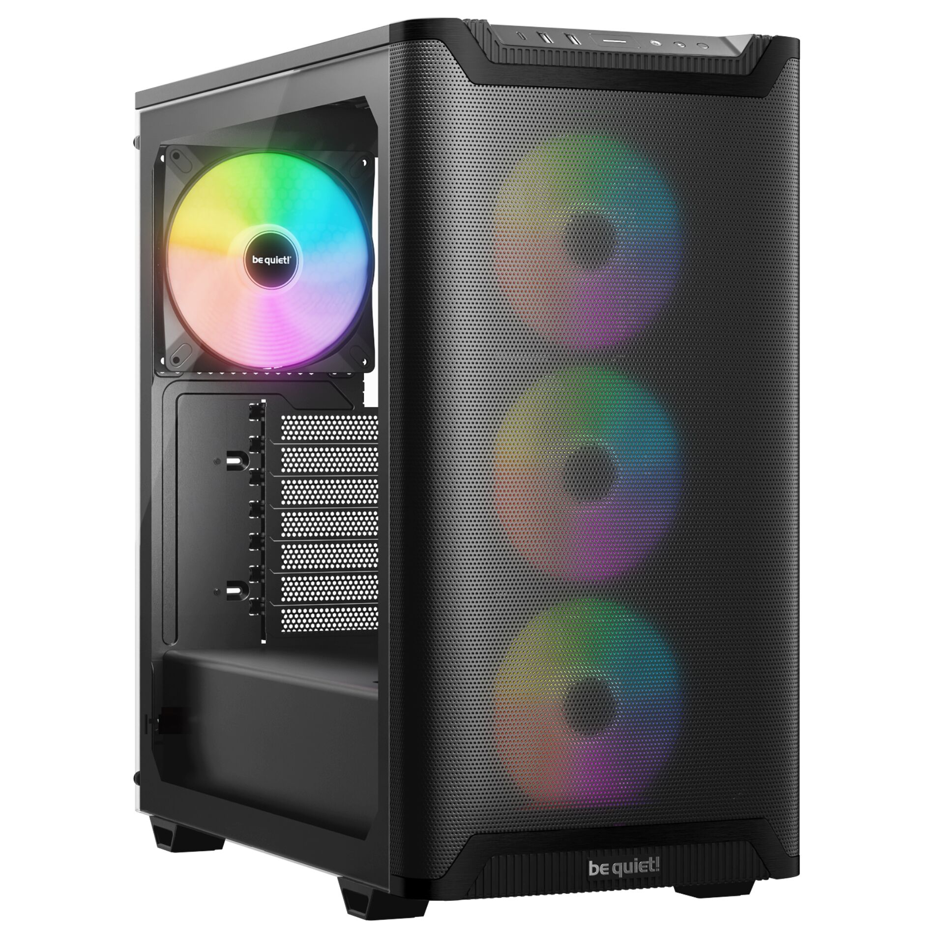 Gaming Gehäuse, ATX, RGB-Lüfter, Mesh-Gehäuse, Front-Panel