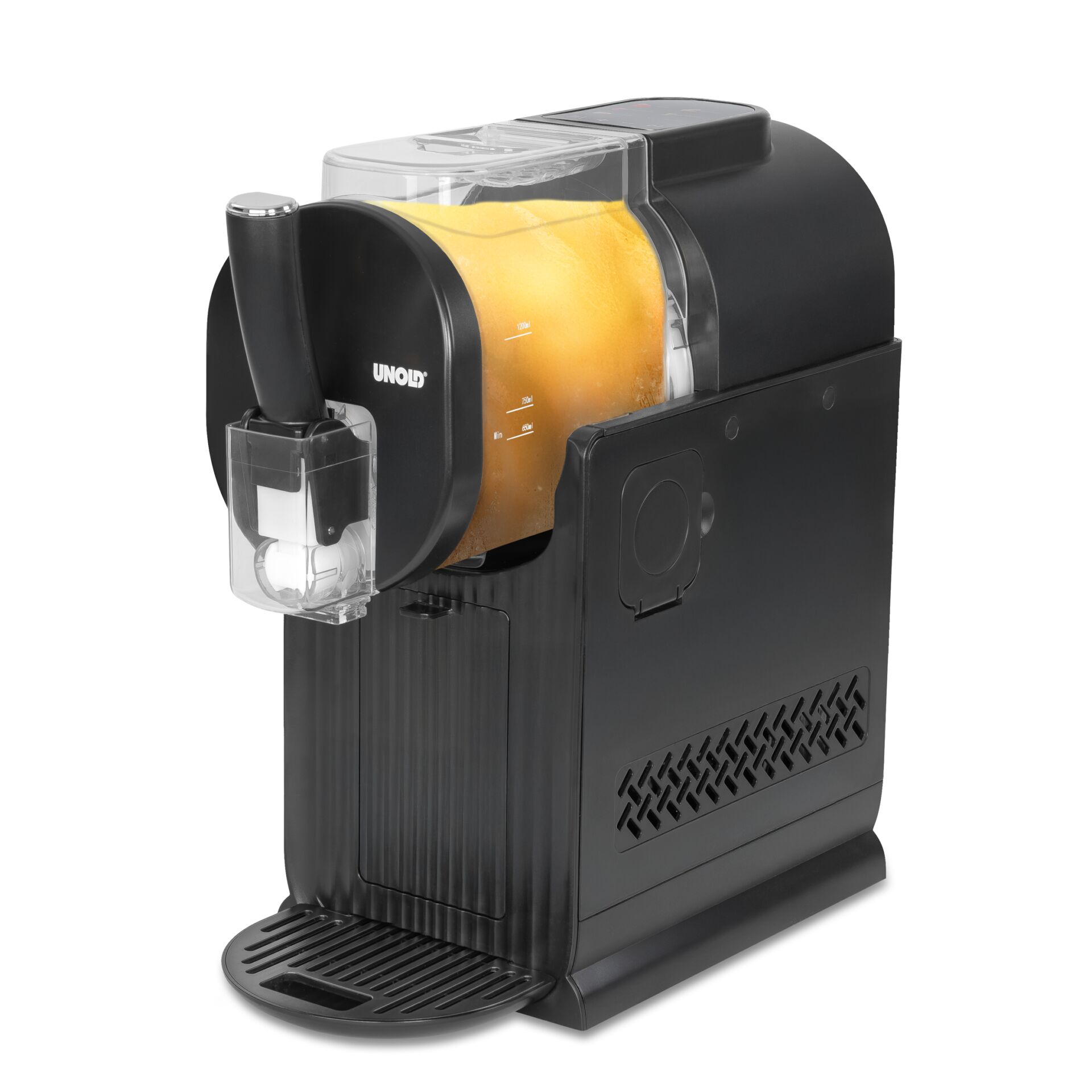 Kaffeemaschine, Einzel-Portion, Kapselmaschine, Schwarz, Kaffeeautomat
