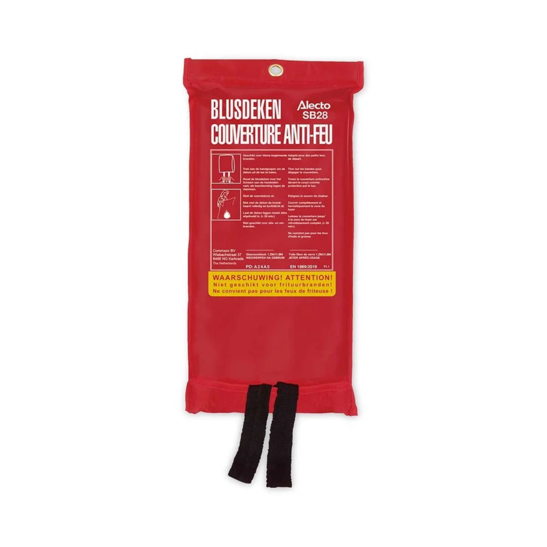Schwimmwesten-Überwurf, Anti-Feu-Decke, Feuerlöschdecke, Rotes Rettungs-Decken, Wand-Alarm-Decke