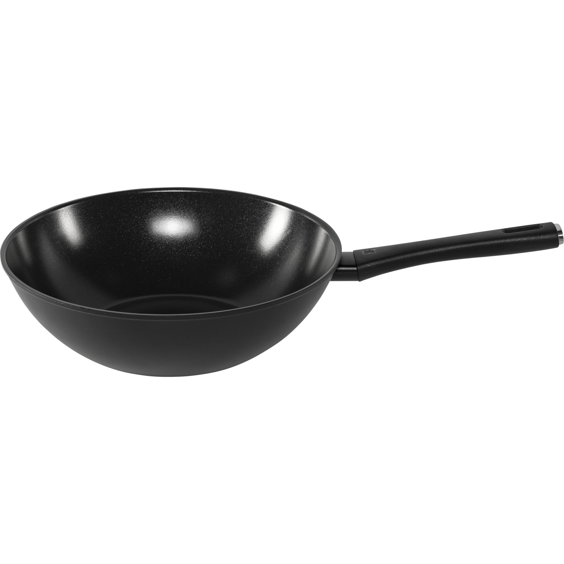 Wok, Nonstick, Schwarz, Griffel aus Metall, Bratpfanne