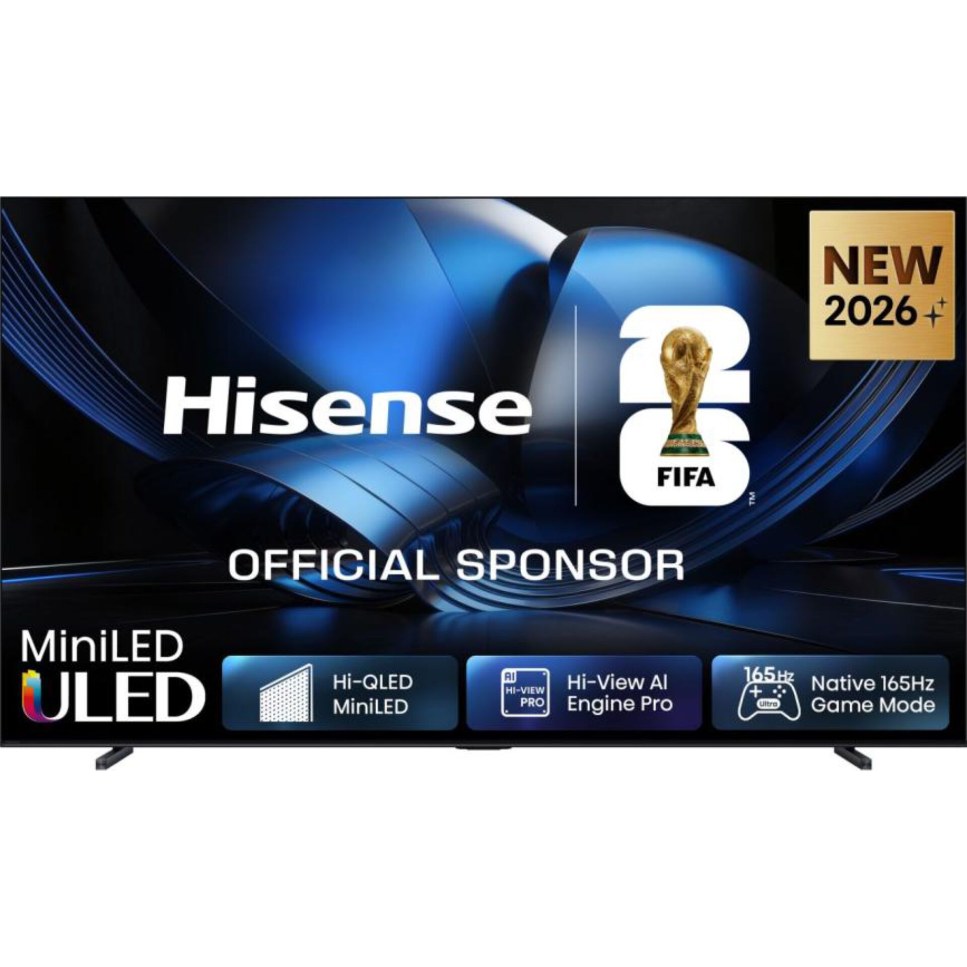 fernseher, QLED, UltraHD, 165Hz, FIFA 23 Sponsor