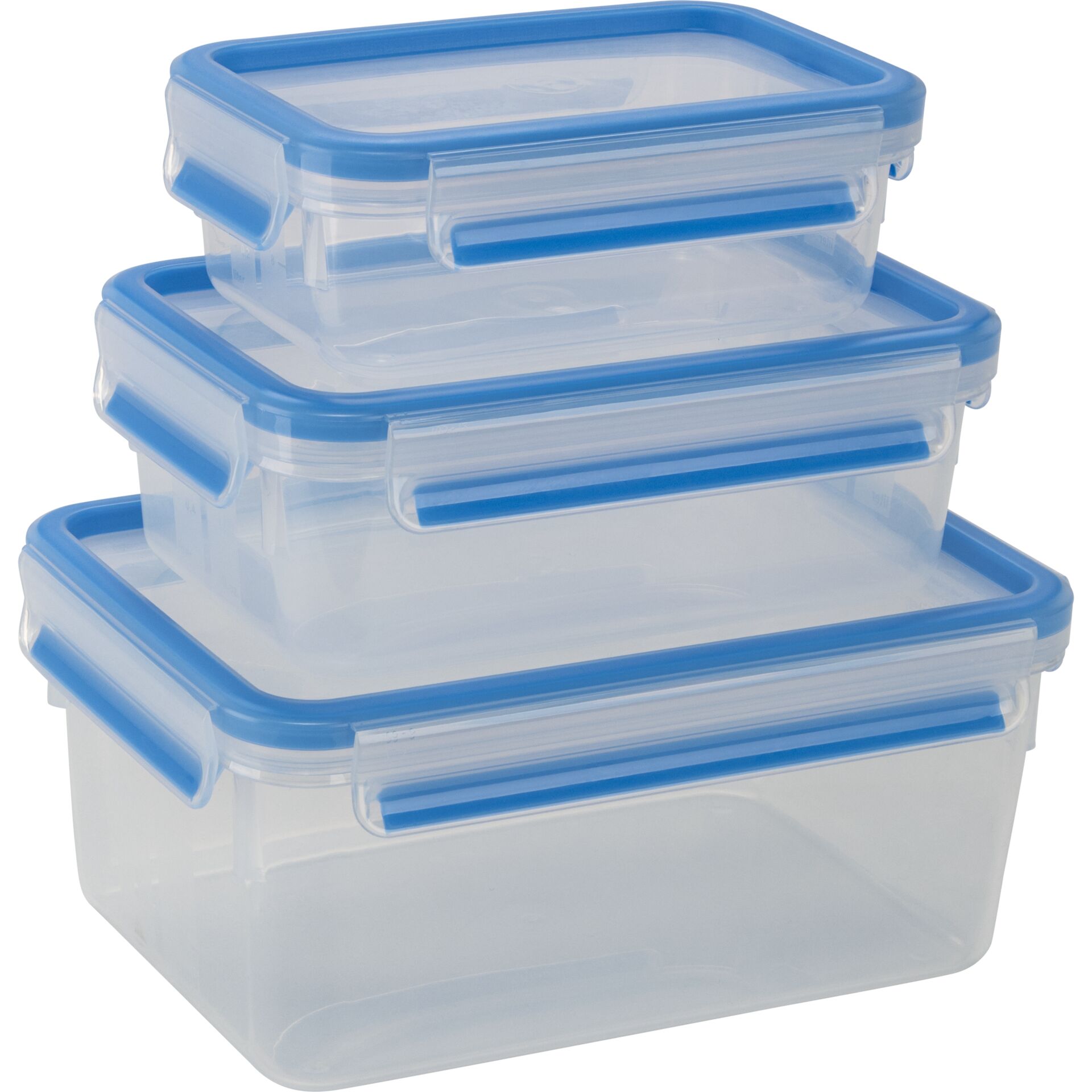 Aufbewahrungsbox, Aufbewahrungsbehälter, Transparente Box, Lunchbox, Stackable