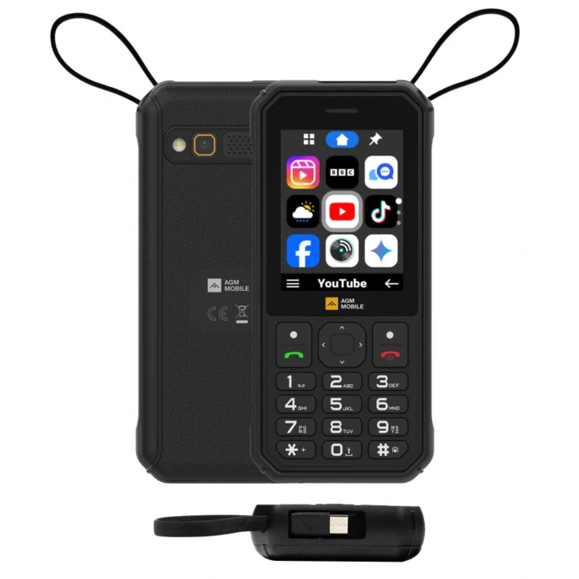 smartphone, feature phone, kleine Bildschirme, Tastaturhandy, fingerabdrucksensor