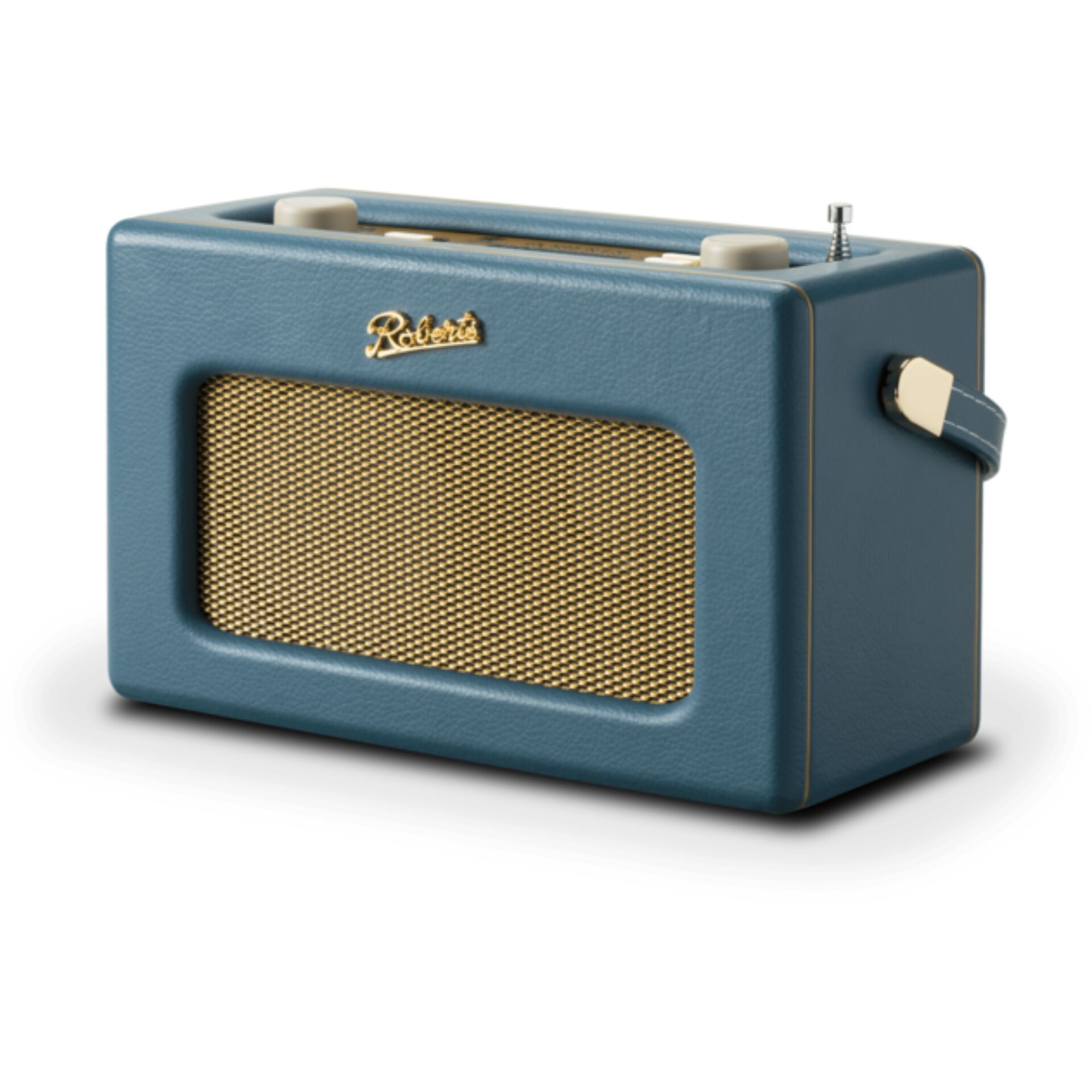 Radio, Portabel, Bluetooth, Blau, Gitterfront