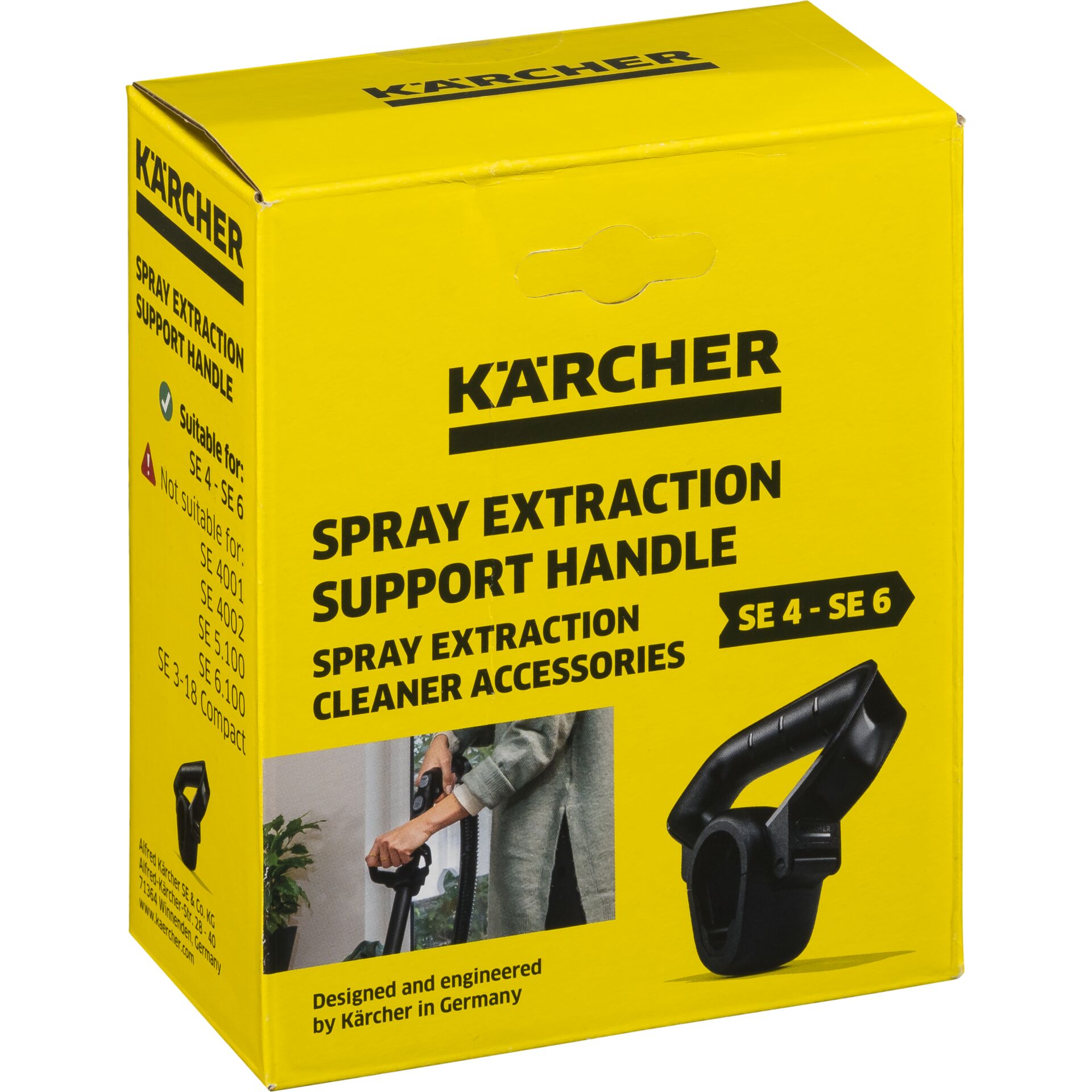 Elektronik, Kärcher, Sprayextraktion, Supportgriff, Reinigungszubehör, Verpackungskarton