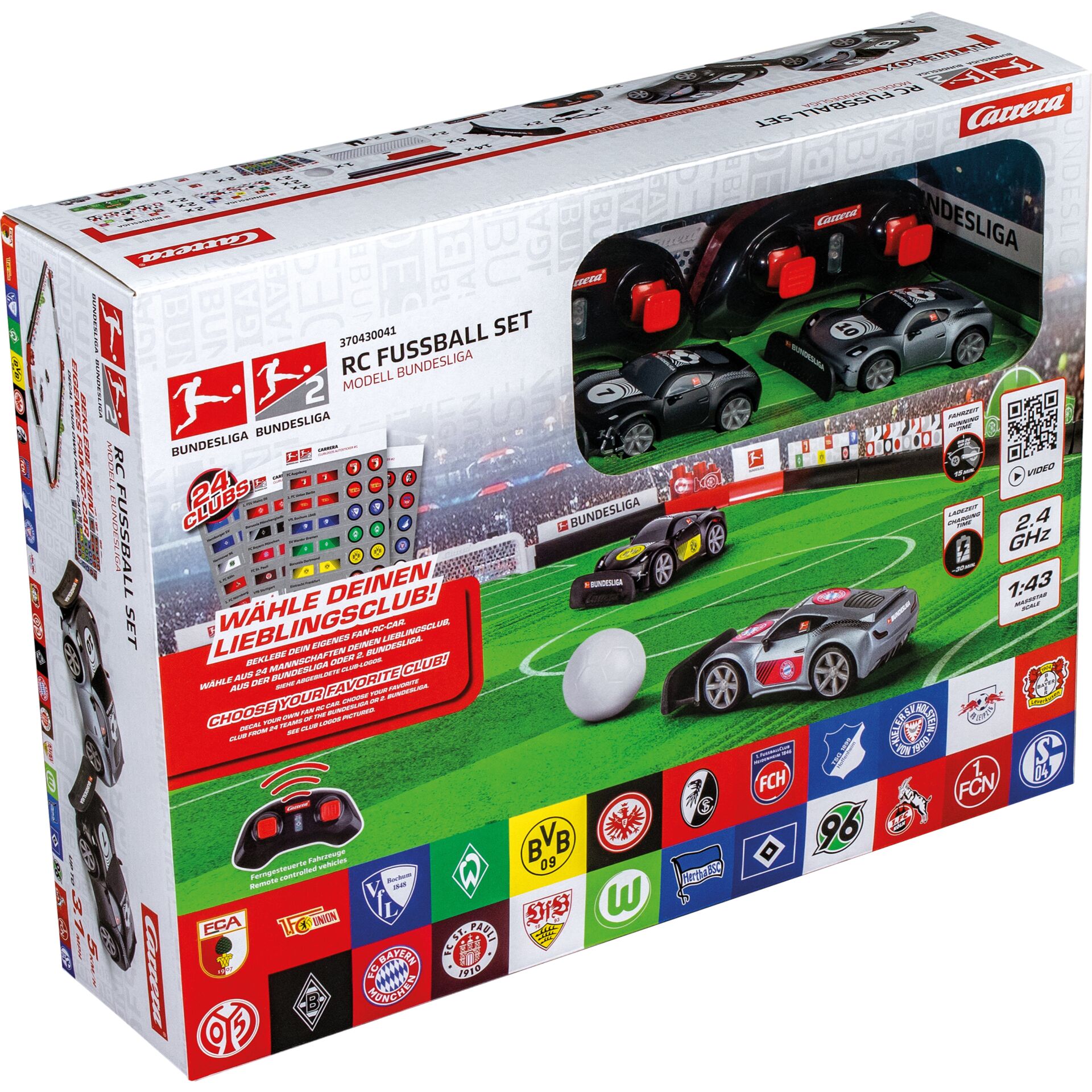 RC-Auto-Set, Fussballset?, Bundesliga, Fernsteuerung, 2.4 GHz