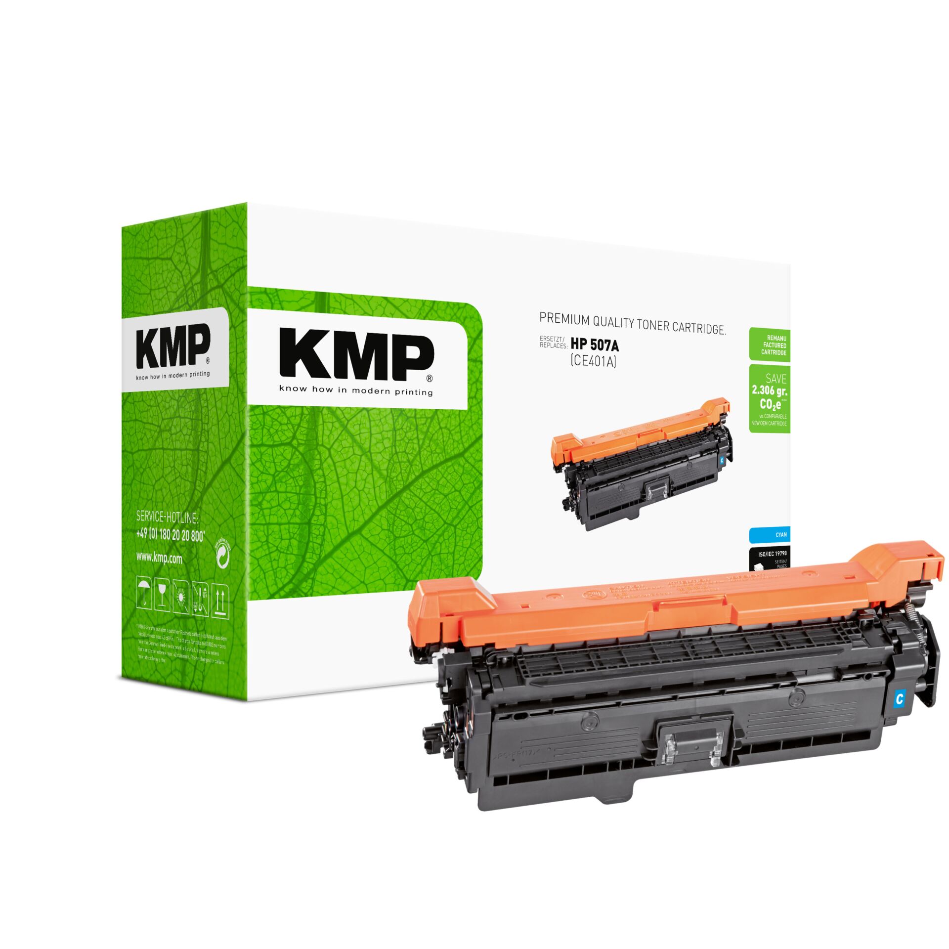 Computerausrüstung, Elektronik, Hardware, Maschine, Tonerpatrone, HP 507A, Laserdrucker, Orangene Trommel, CMYK-Patrone