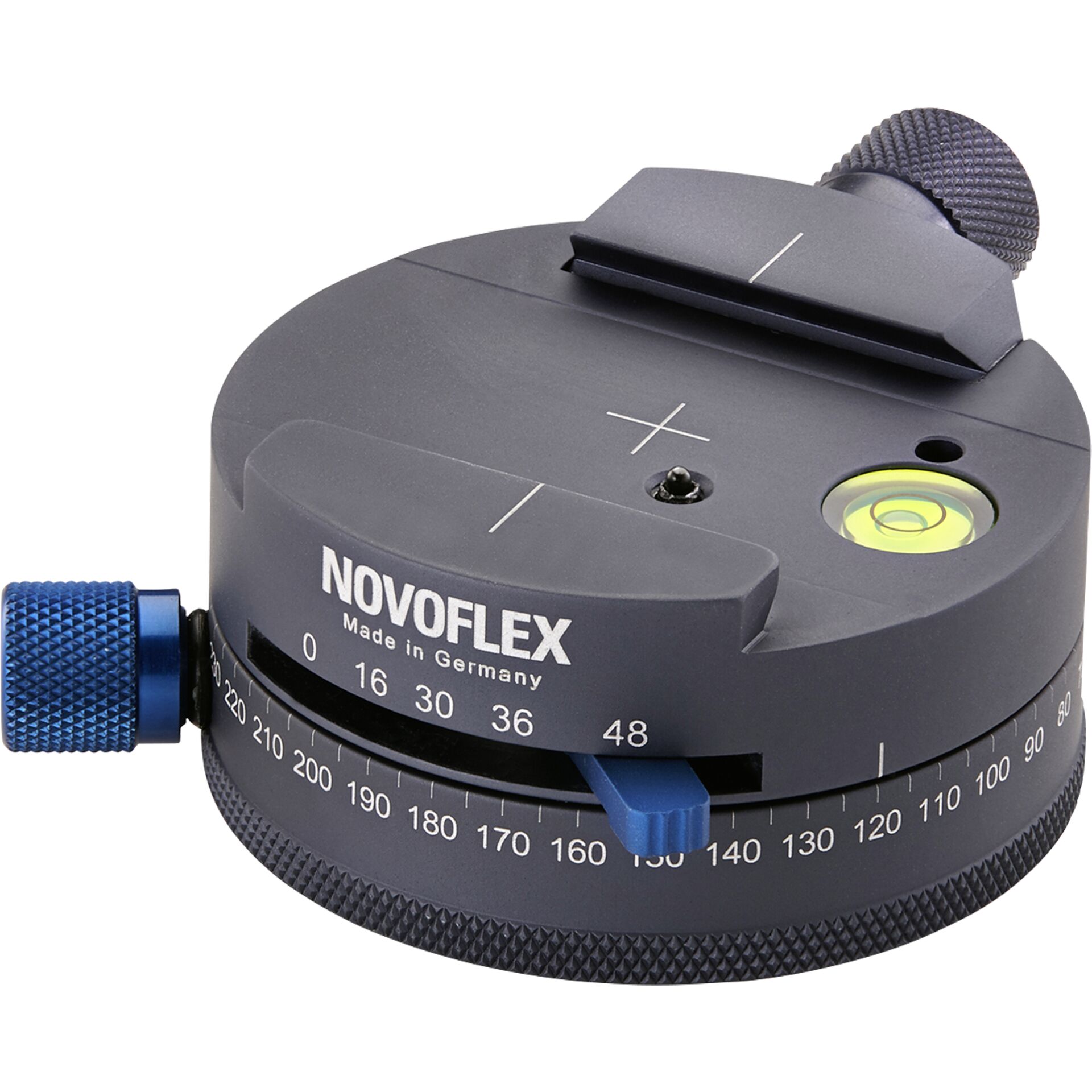Novoflex Panoramaplatte  mit Schnellkupplung, Rastungen