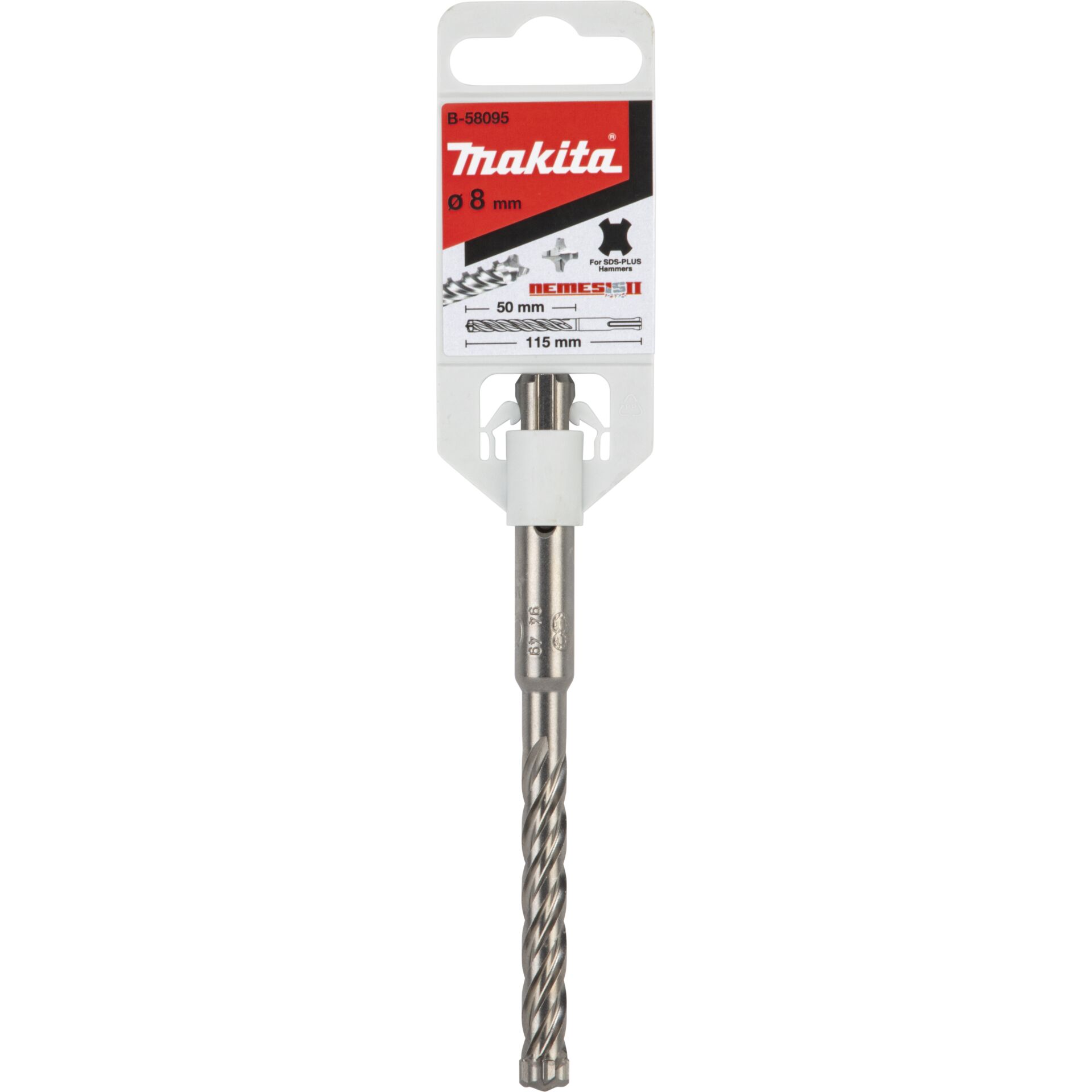Makita NEMESIS2 SDS+ Bohrer  8x115