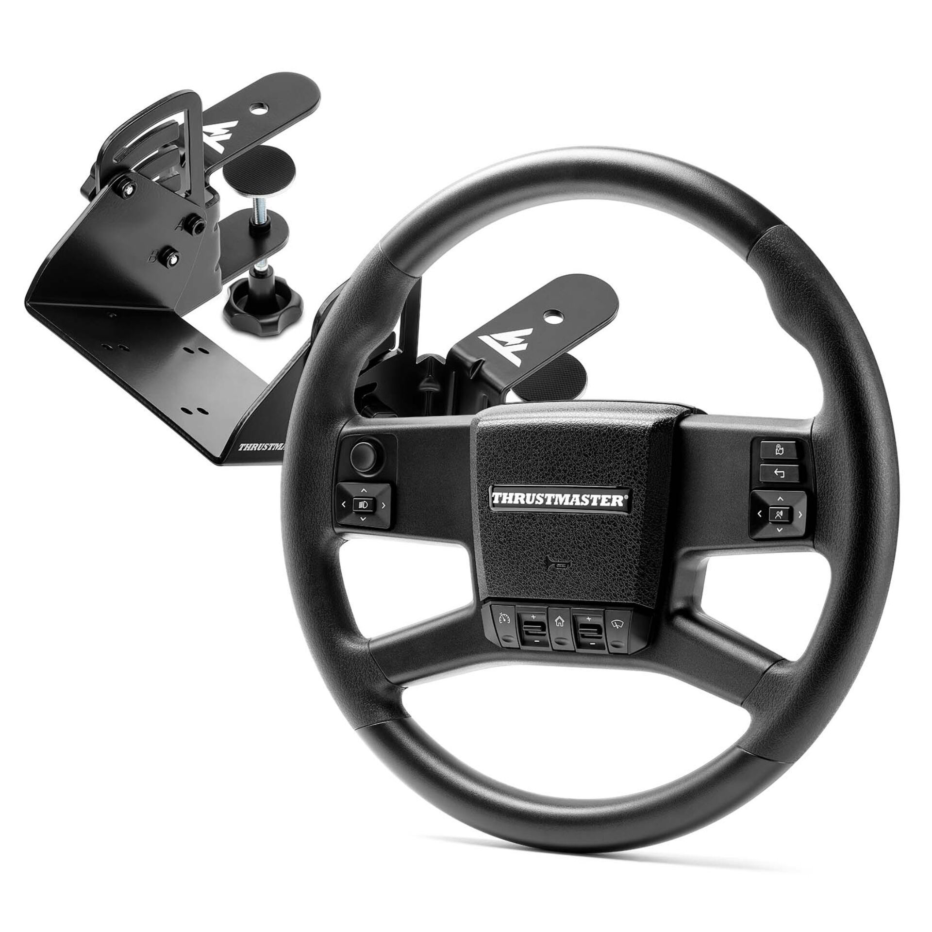 Lenkrad, Gaming-Rad, Thrustmaster, Steering Wheel, Pedalhalter