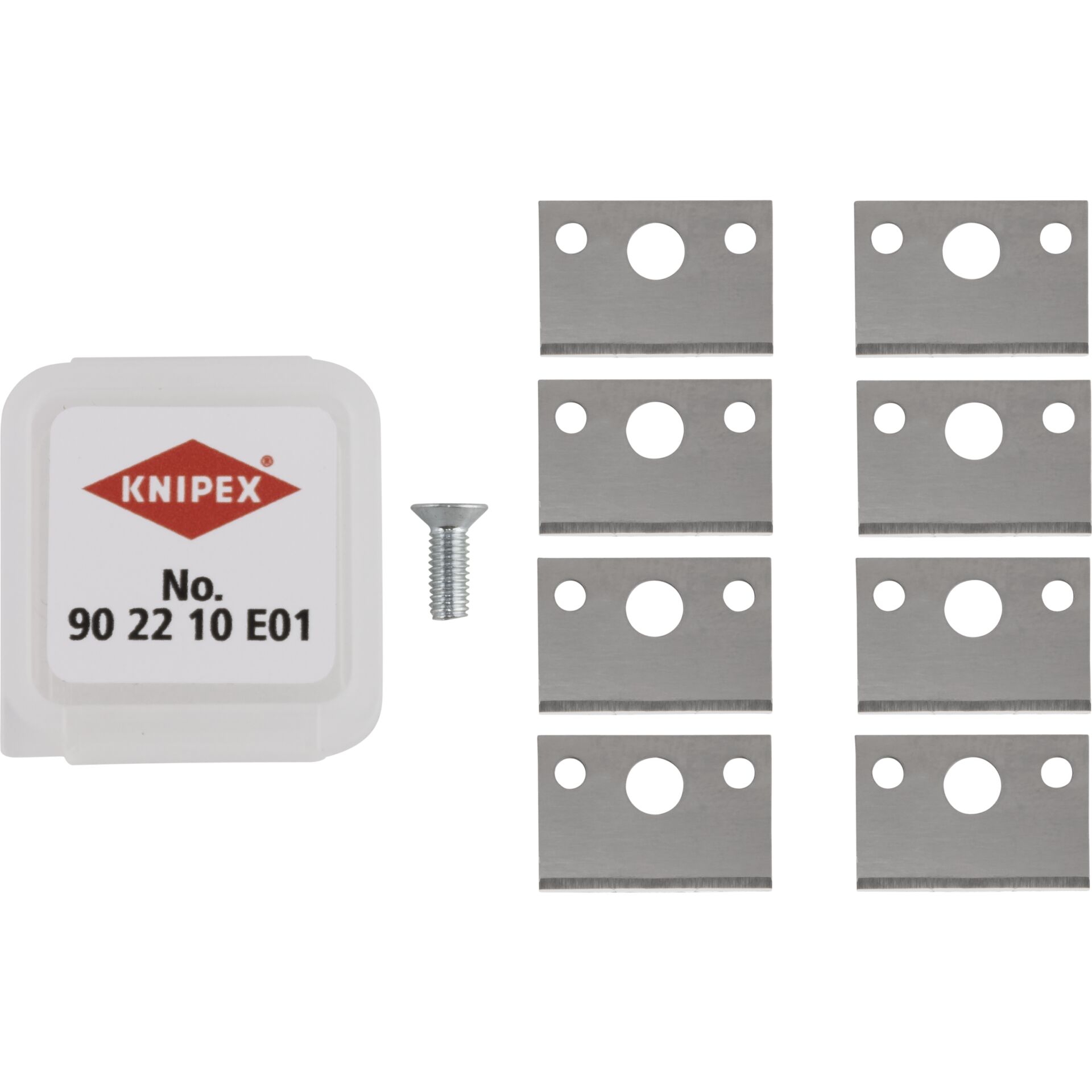 KNIPEX Ersatz-Klingen f.  90 22 10 BK (8x)