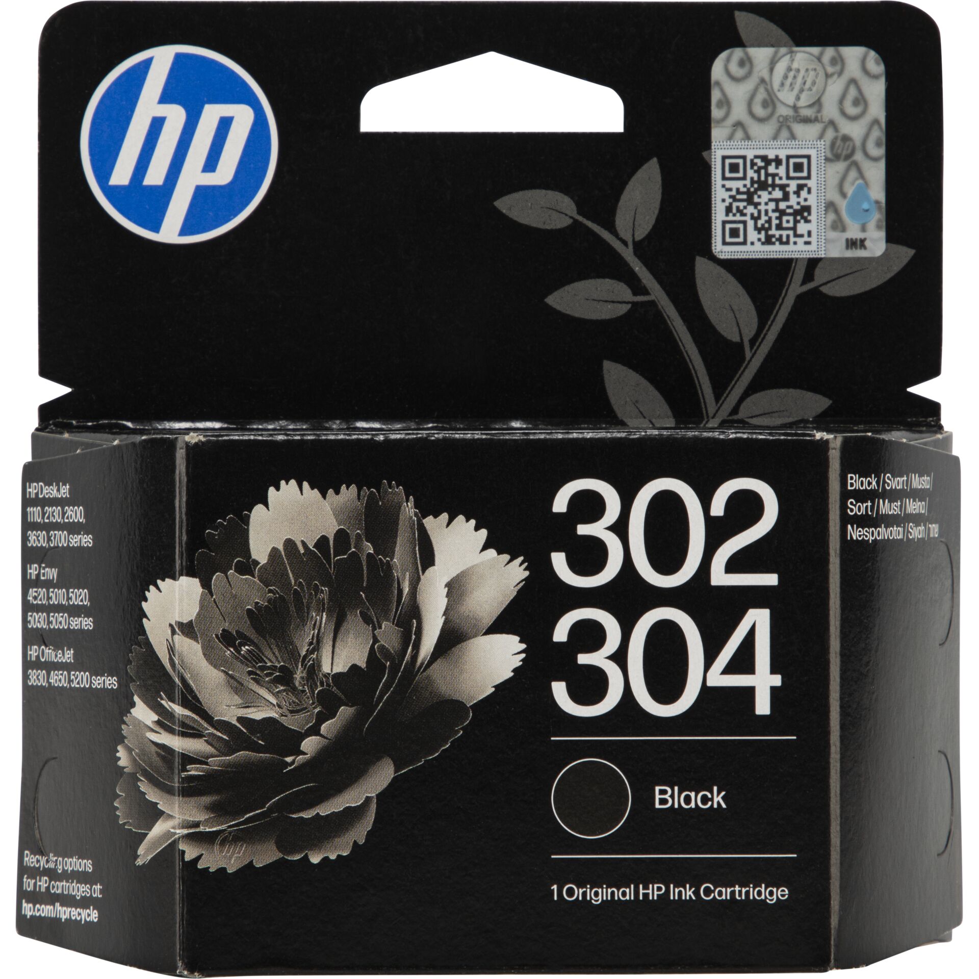 Tintenpatrone, HP, Schwarz, Originalpatrone, 300er/304er Serie