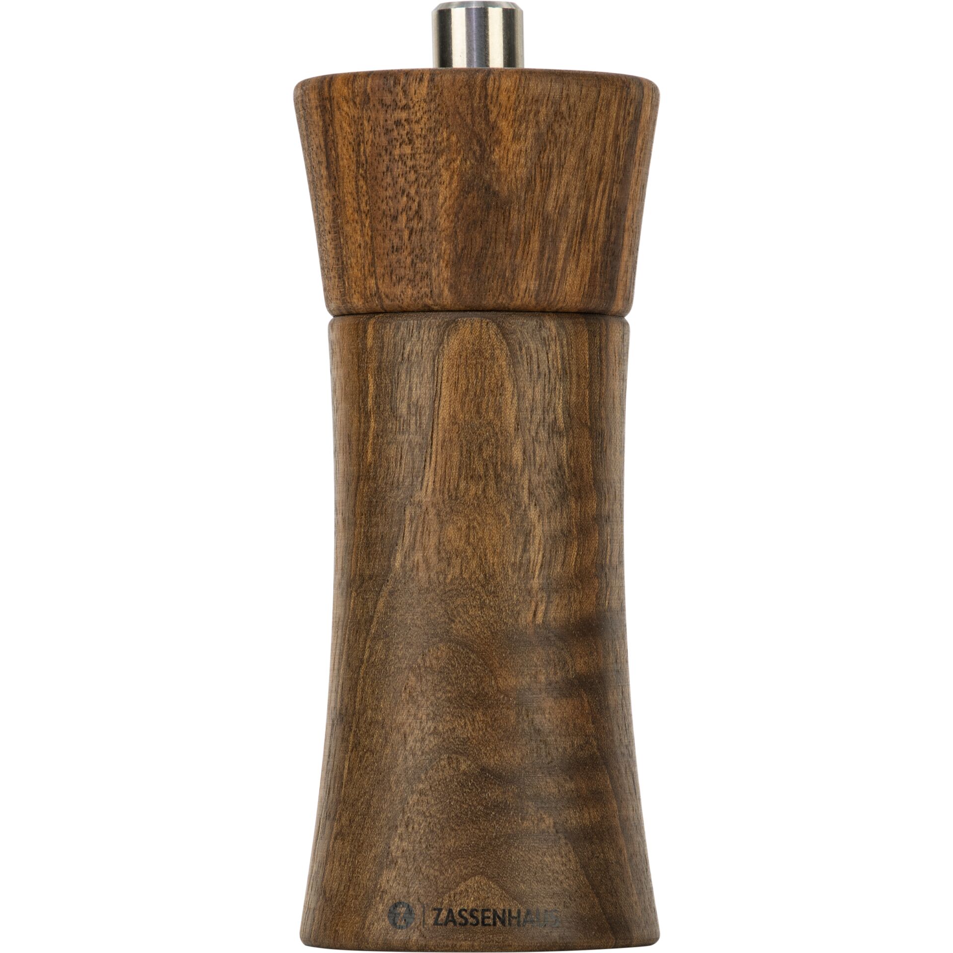 Mühle, Holz, Küchenzubehör, Gewürzmühle, Druckknopf