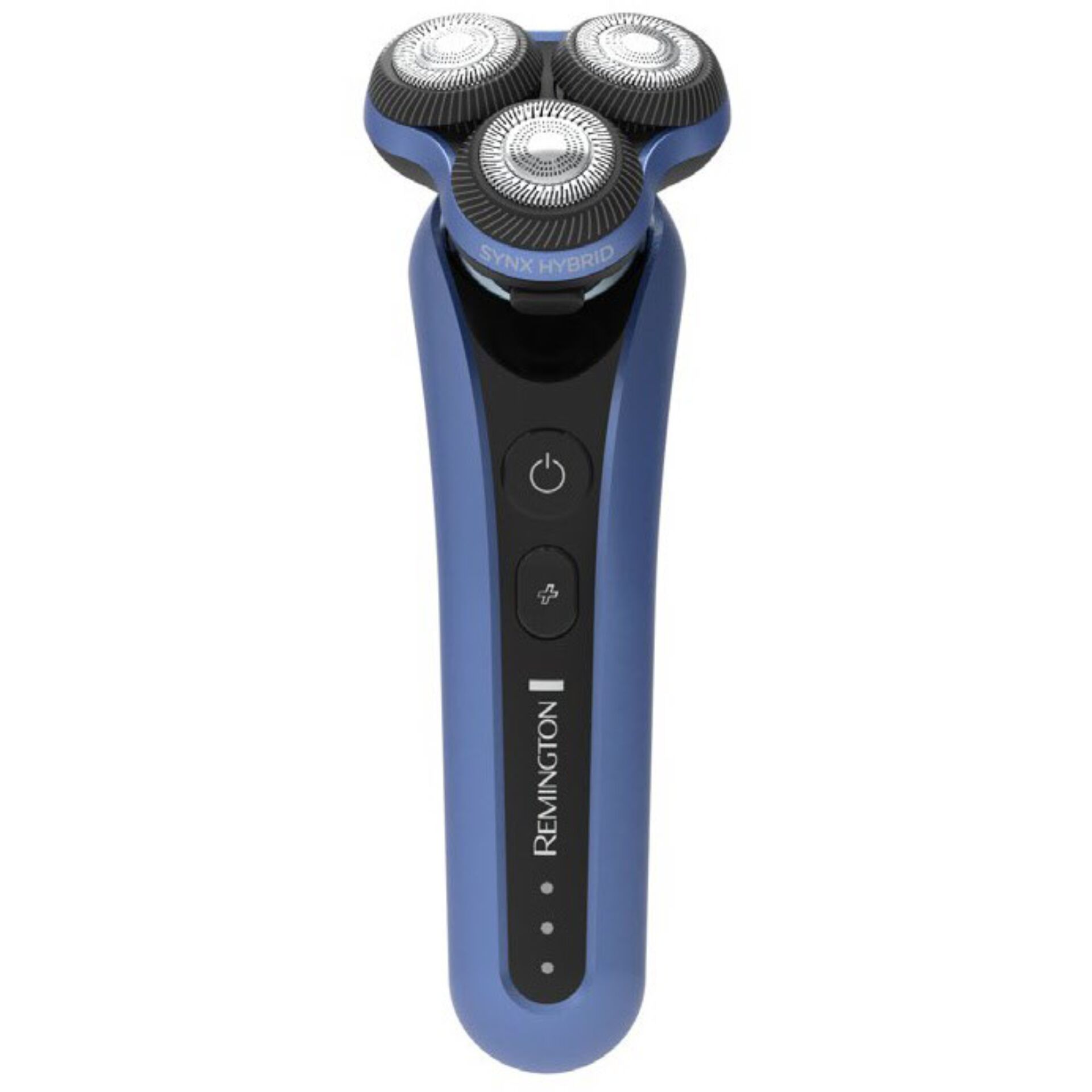 Rasierapparat, Elektrischer Rasierer, Dreifachklingen, Blaue Griffe, Lithium-Ionen Akku
