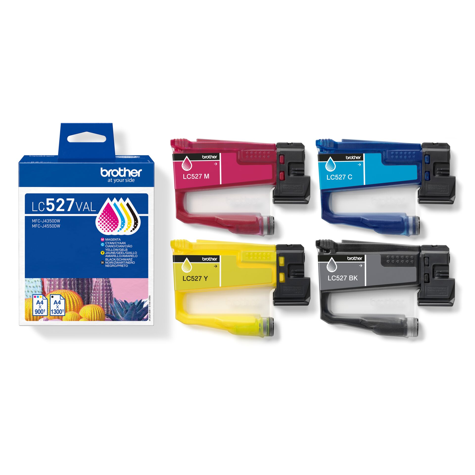 Tintenpatrone, LC527, Magenta, Cyan, Gelb