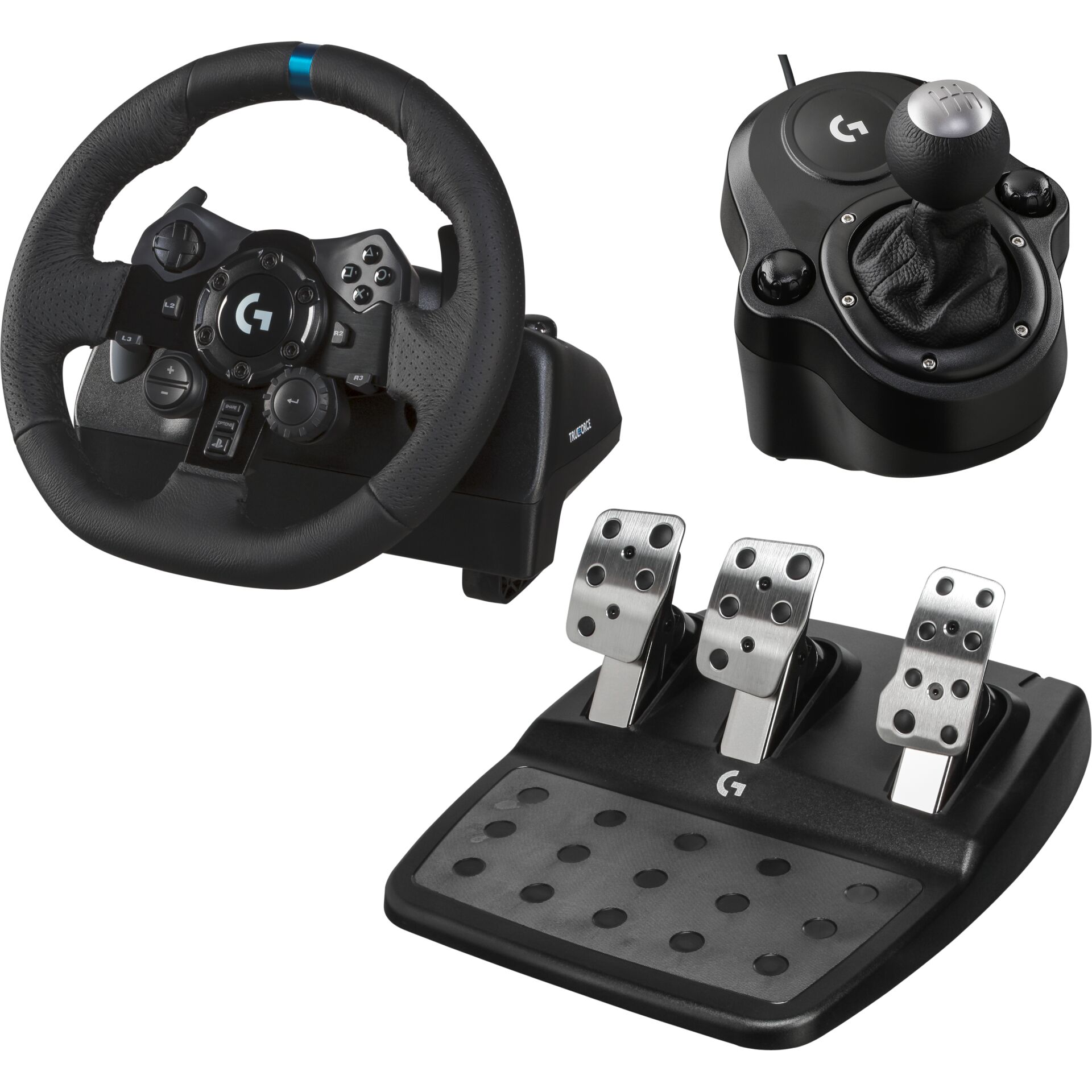 Lenkrad, Pedalset, Joystick, Gaming-Set, Steuerung