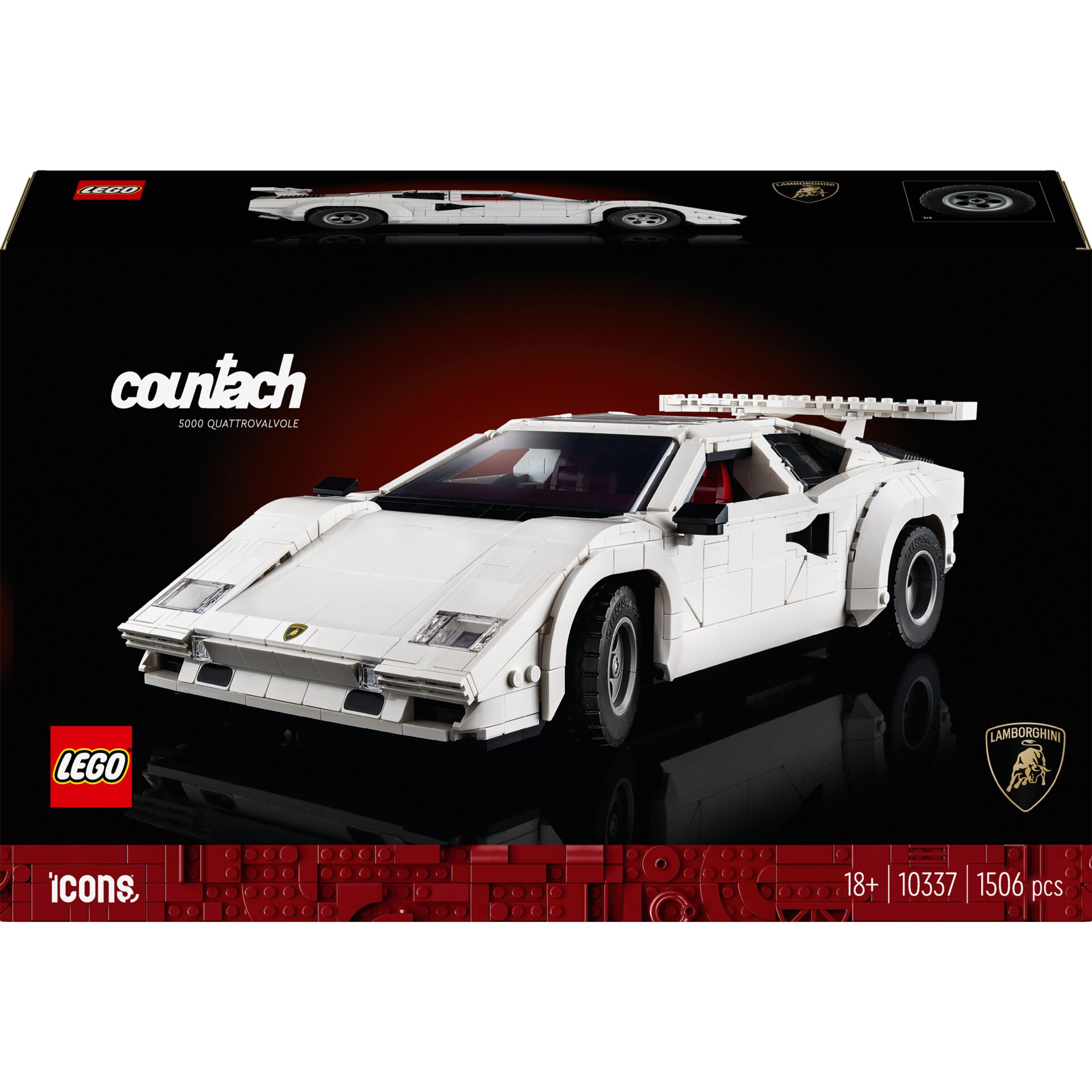 Lego, Auto, Weiß, Sportwagen, Lamborghini