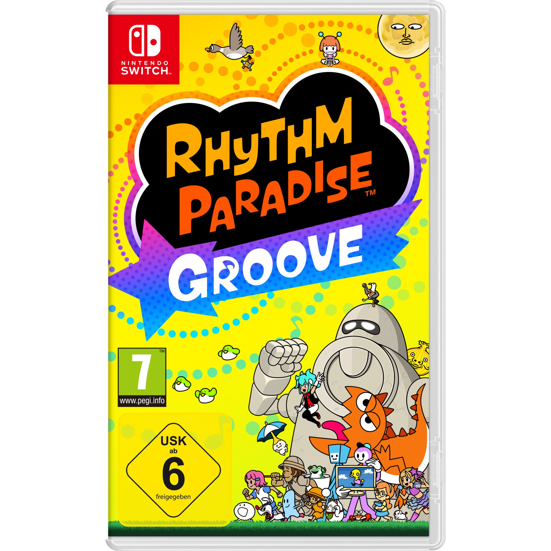 Rhythm Paradise, Groove, Nintendo Switch, Bunt, Cartoon Monsters