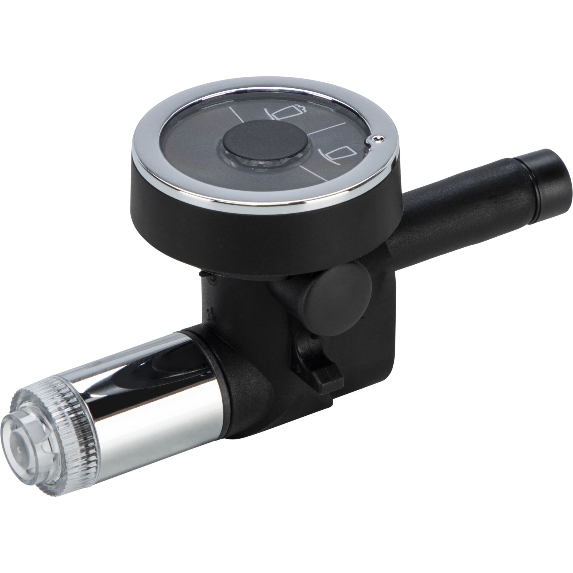 Tacho-Schalter, Lenkeranschlag, Tachometer, Schalterarm, Gummi-Griff