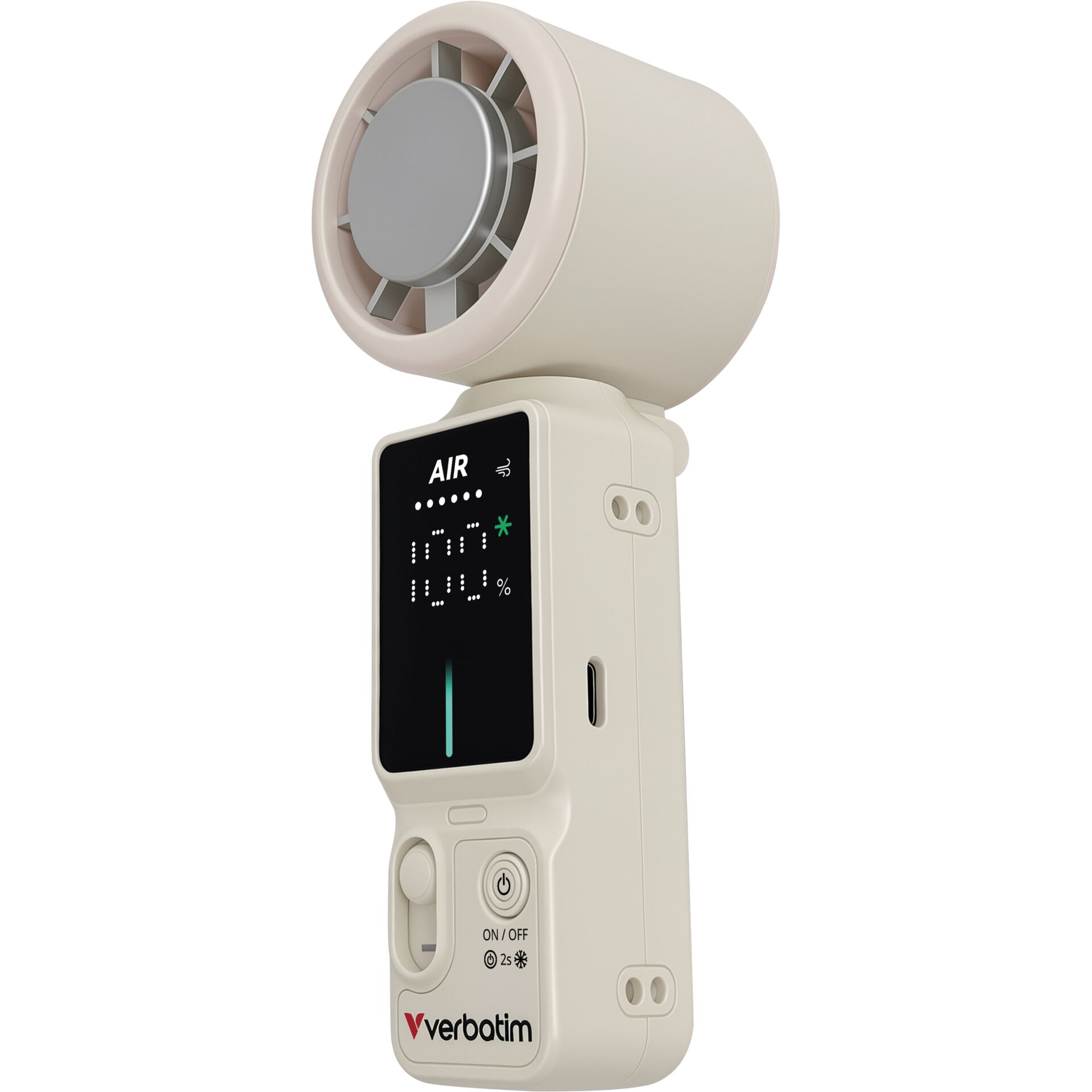 Ventilation meter, Air analyser, Anemometer, Digital display, Humidistat