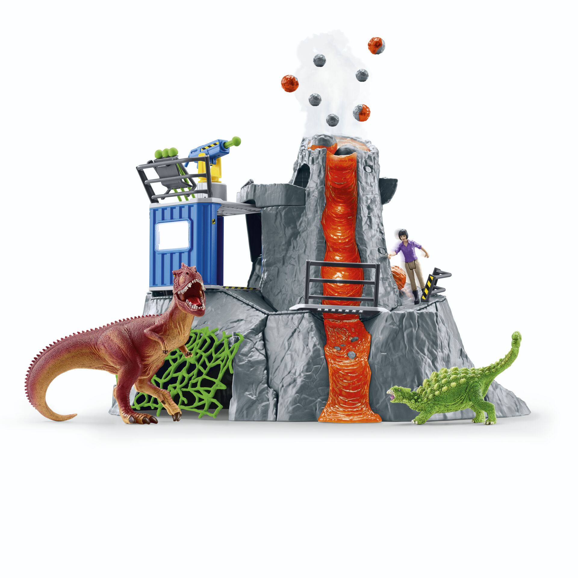 Tier, Dinosaurier, Reptil, Draußen, Person