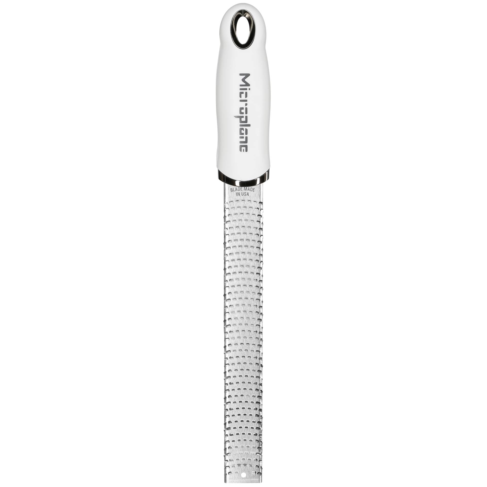 Peeler, Gemüseschäler, Reibe, Edelstahl, weißer Griff