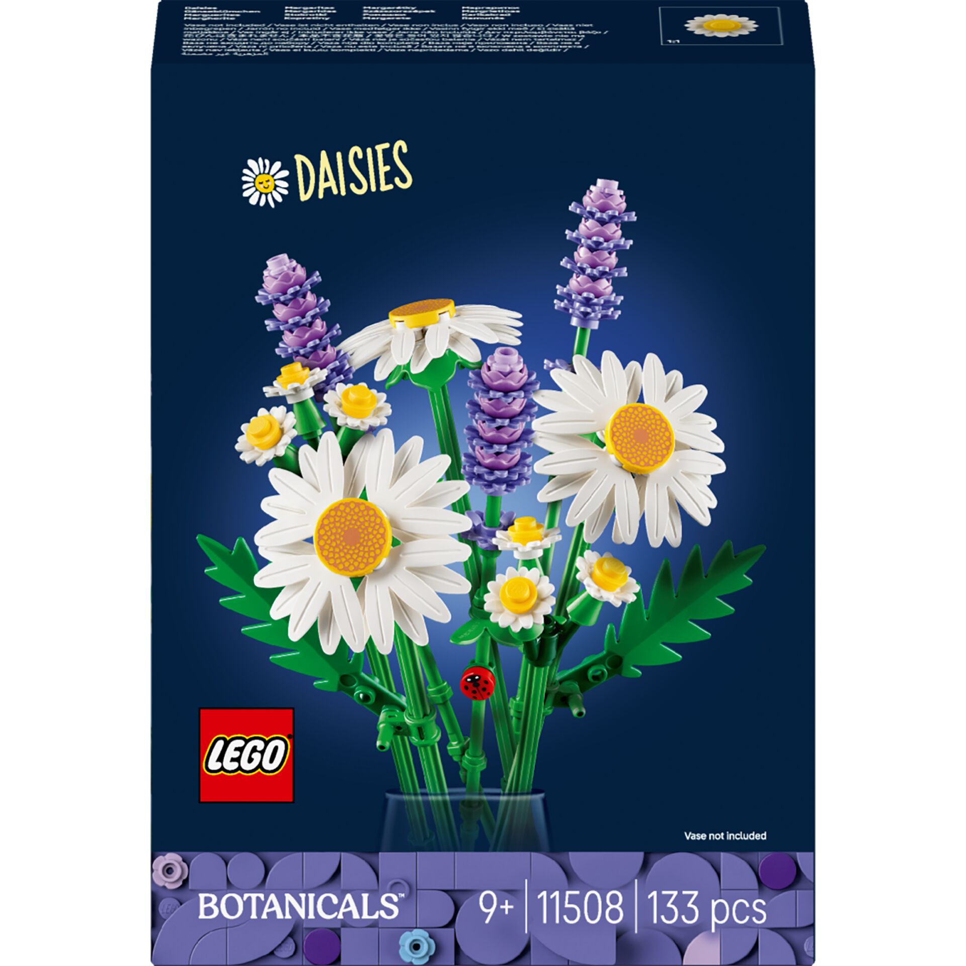 Gartenpflanzen, Blumen, Kräuterstil, Bunte Blumen, Legomotiv