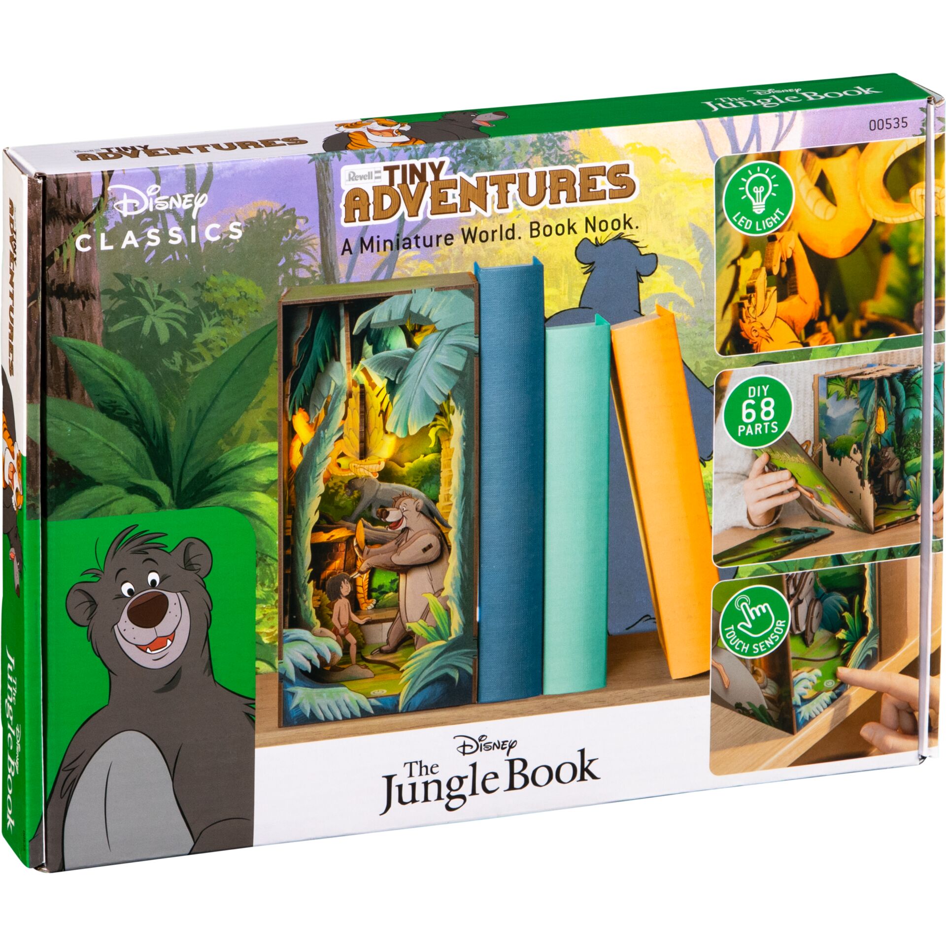 Kinderbuch, Jungle, Taschenbuch, Puzzle, DIY-Set
