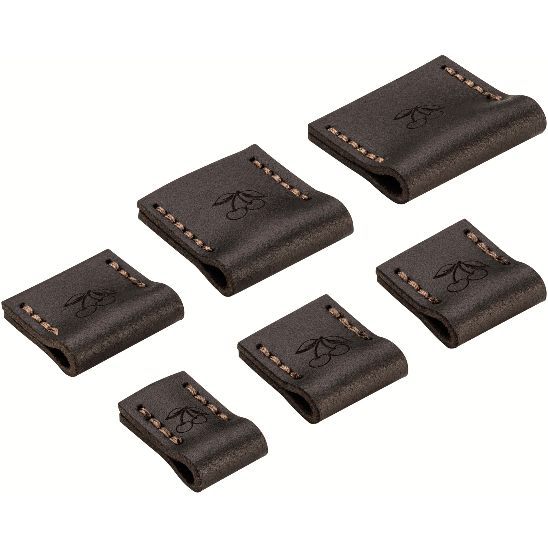 leder, portemonnaie, kartenhalter, braun, naehung