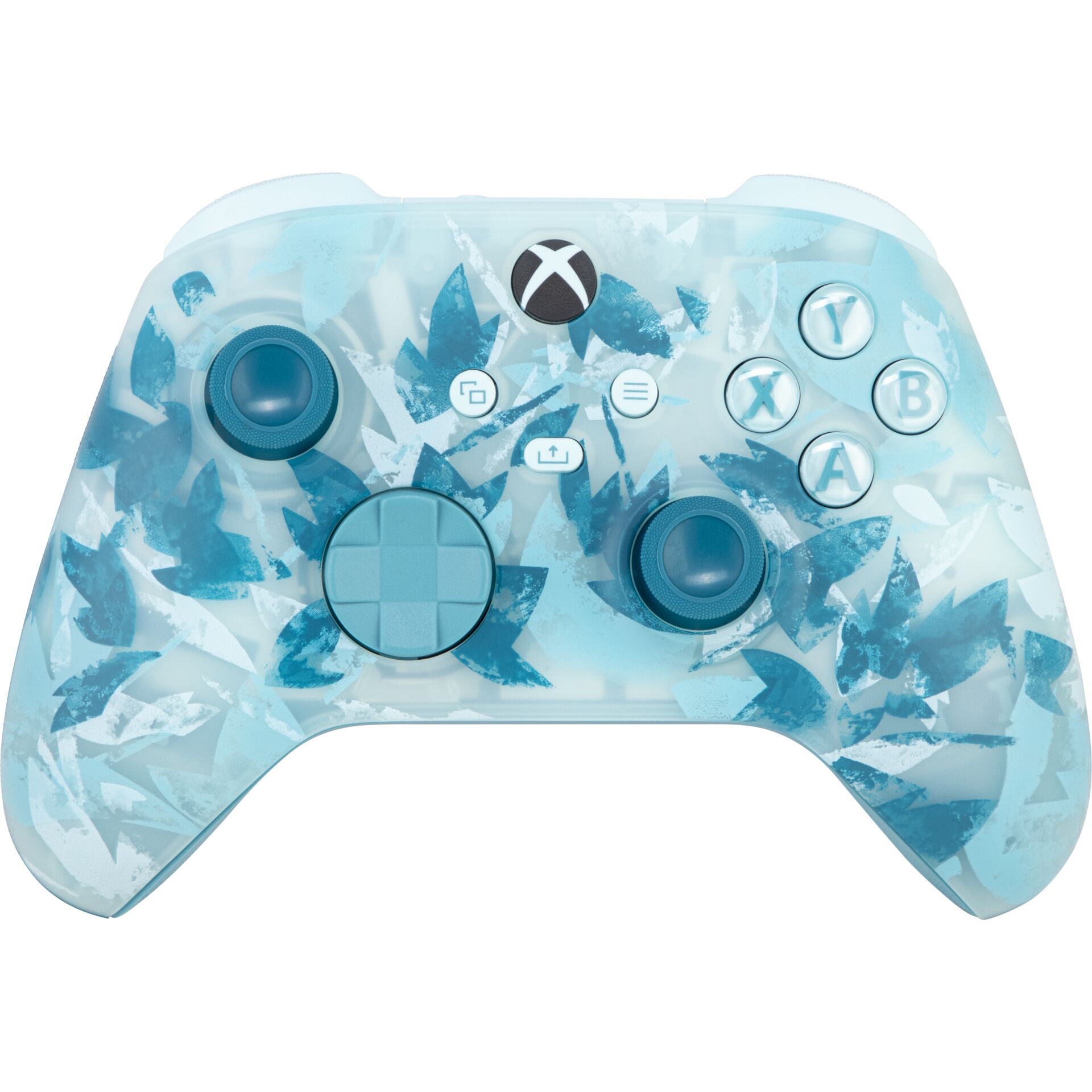 Controller, Xbox, Camouflage, Blau, Gamepad