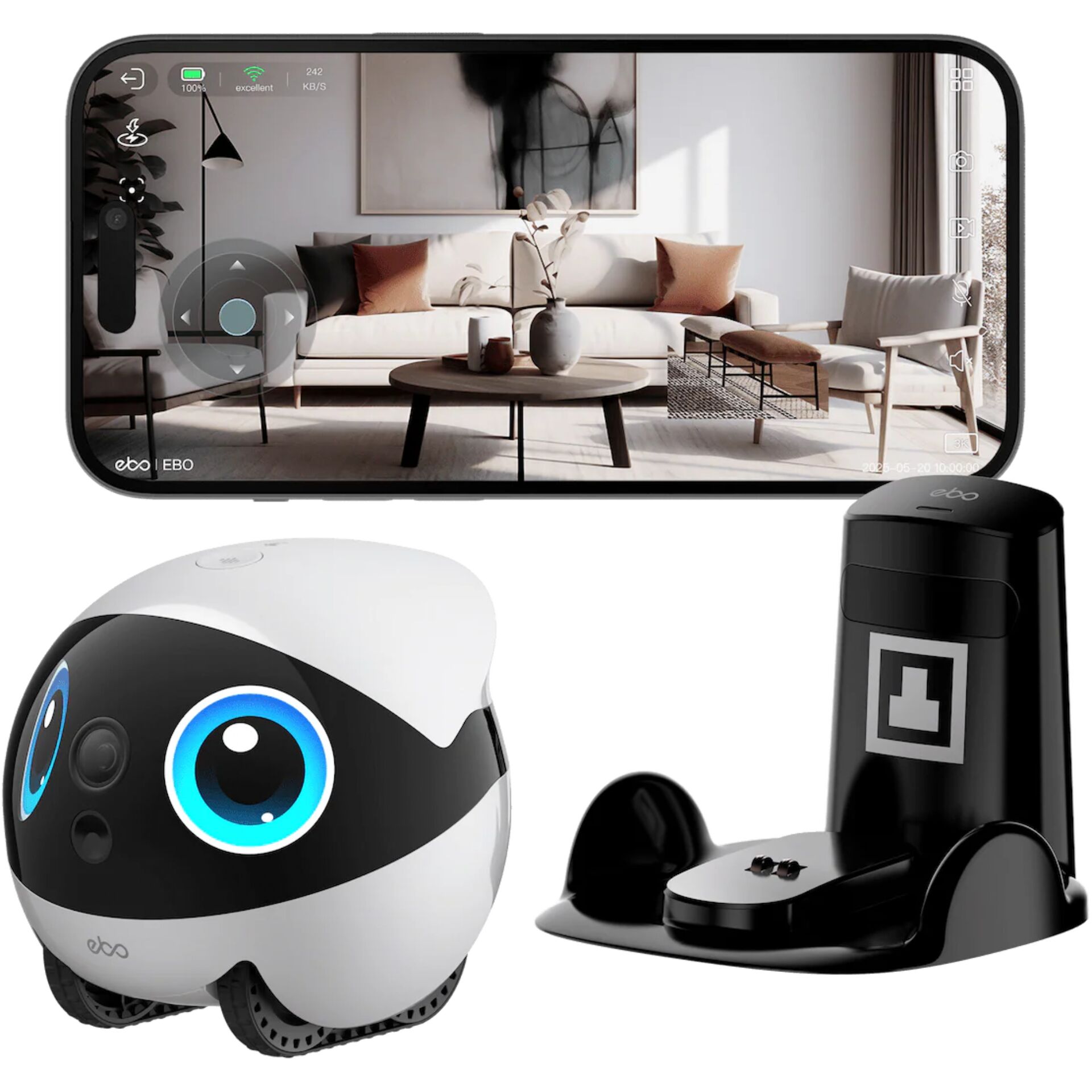 Robotspielzeug, Robotbasis, Smart-Home-Gerät, Ladestation, Kamera-Drohnenzubehör