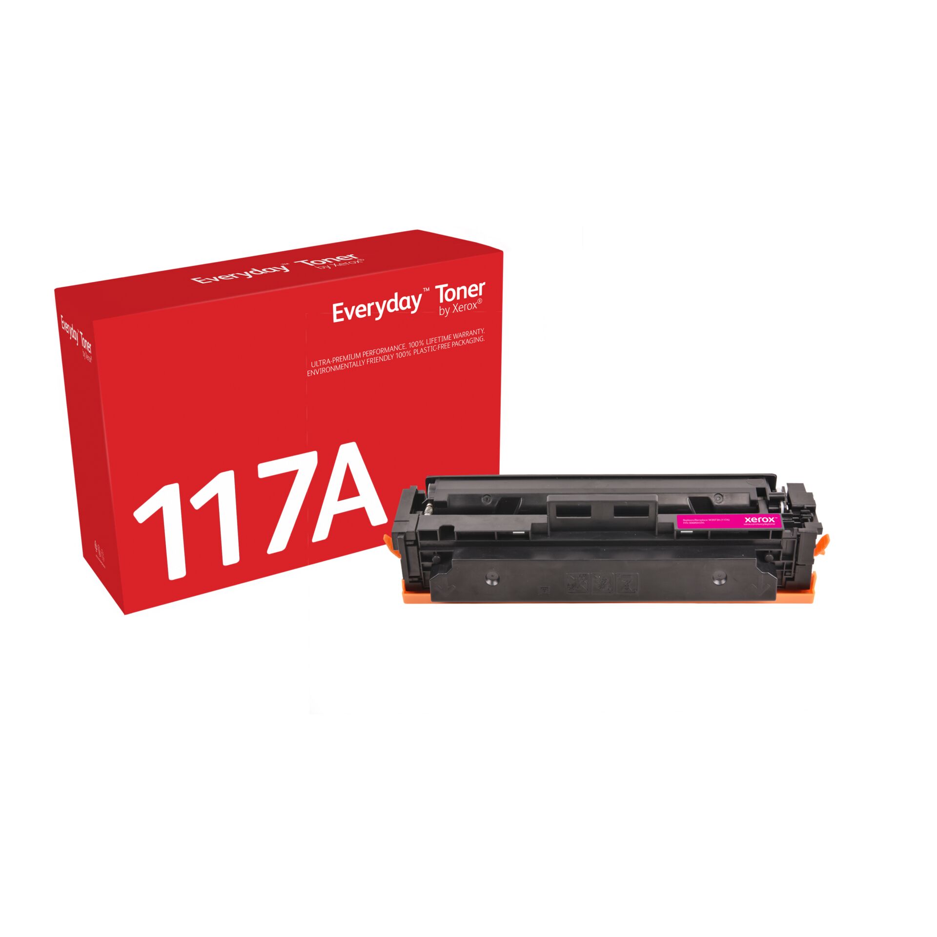 Toner, Kassette, Drucker, 117A, Xerox